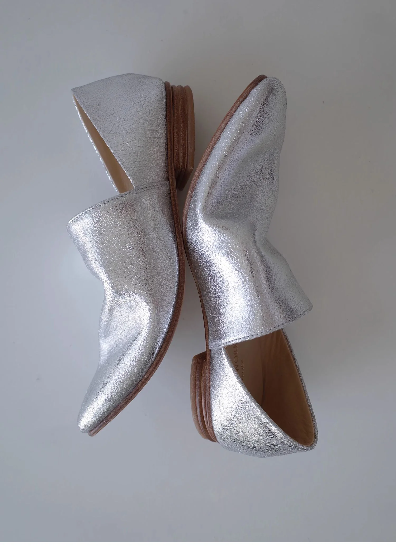 Silver Slip-On Shoes - Image 3