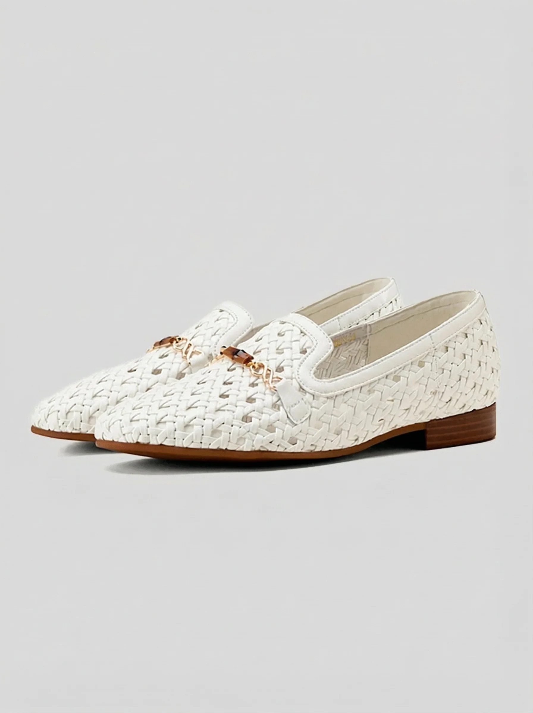 Silver Woven Loafer - Image 5
