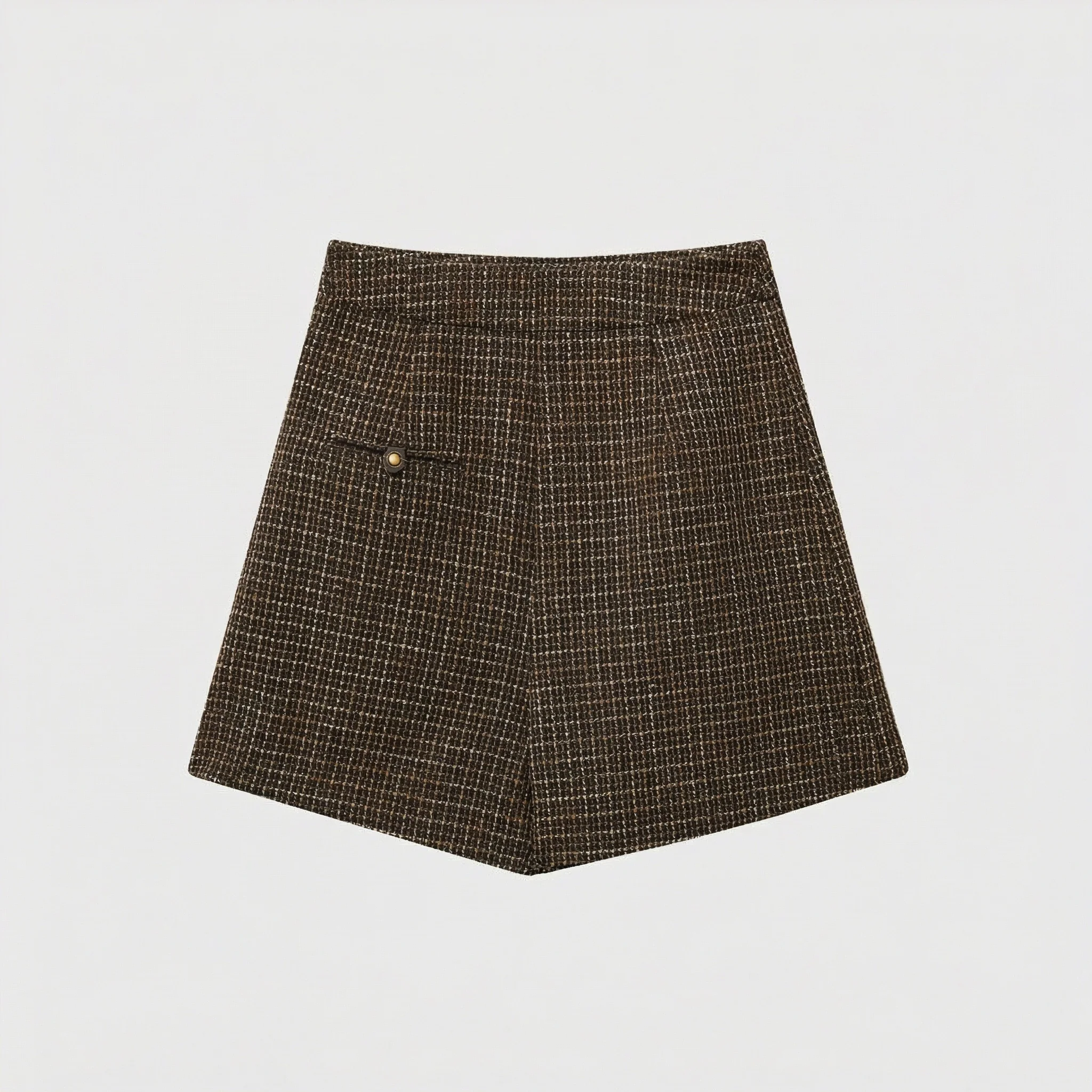 Simple Textured Jacket and Shorts Set - Image 5