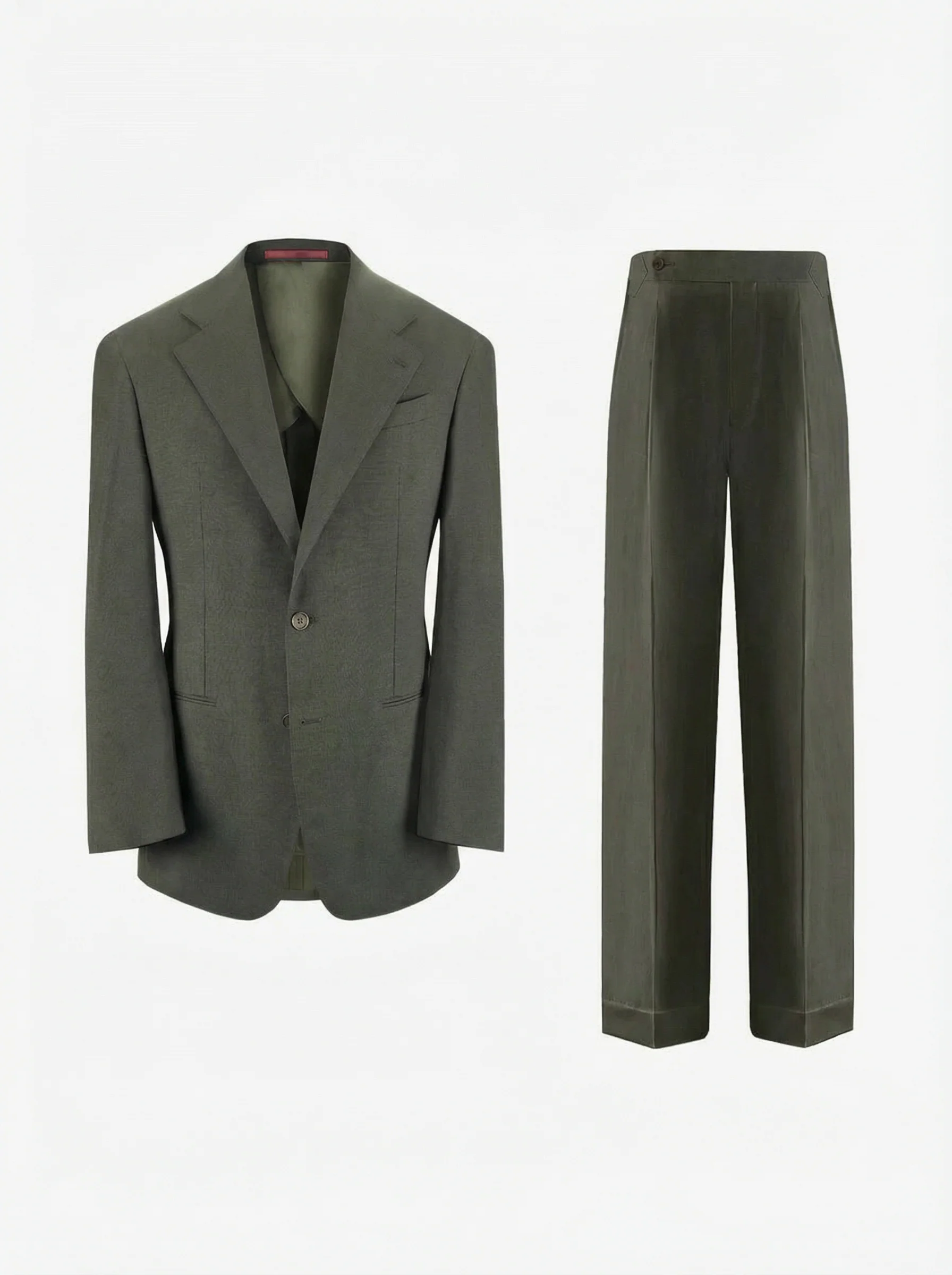 Single-Breasted Wool Suit - Image 7