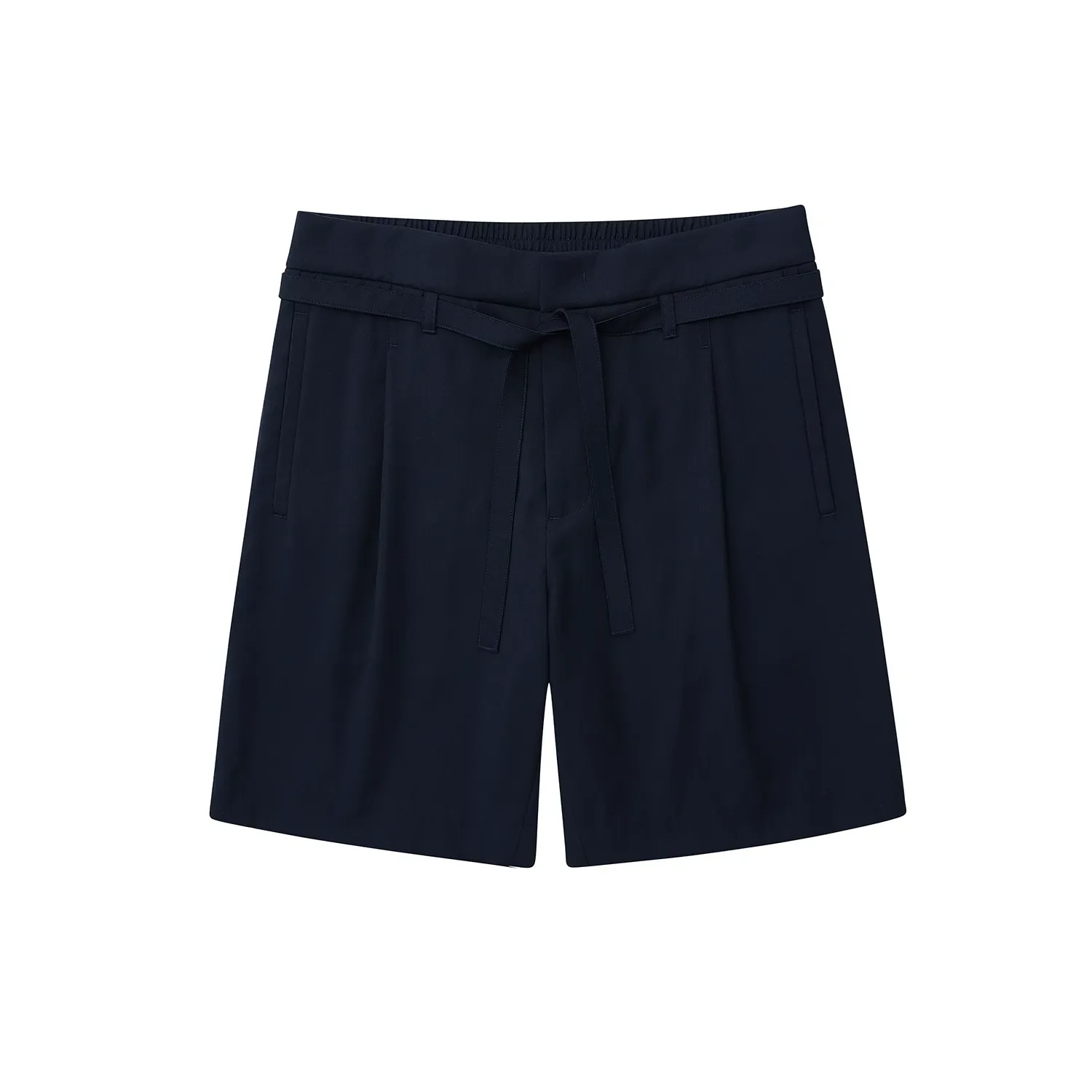 Single-Pleat Drawstring Shorts - Image 8
