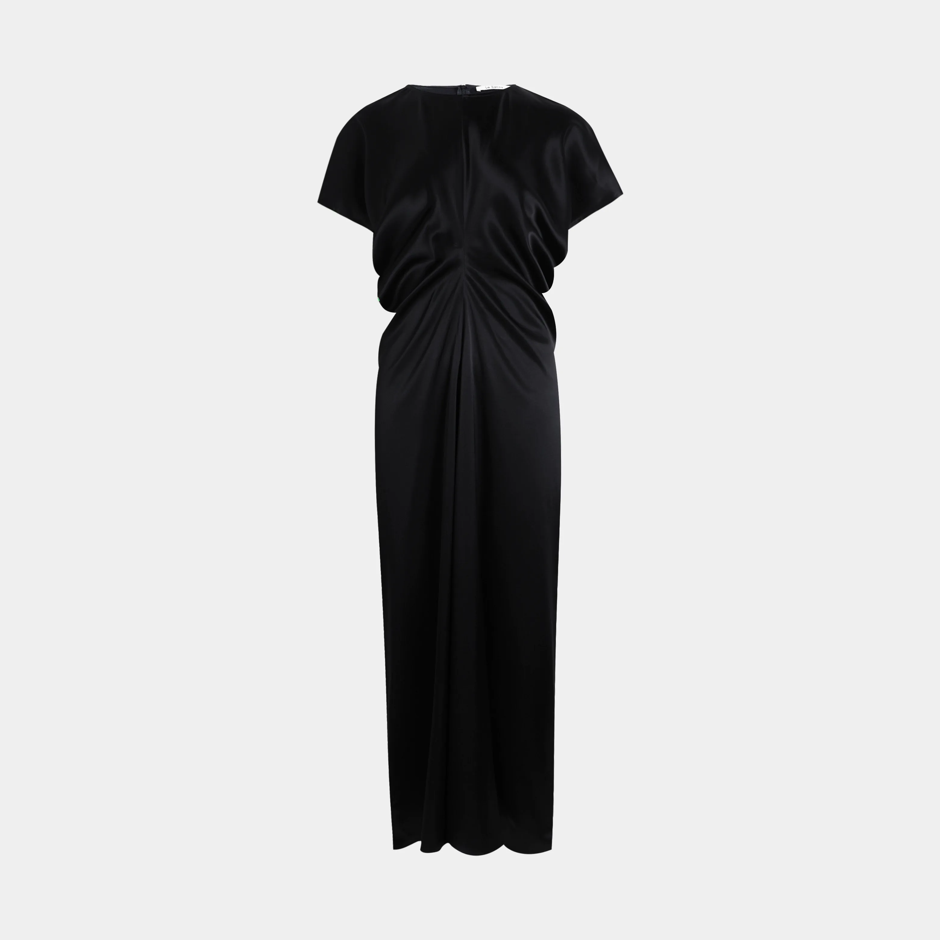 Sleek Satin Slim Dress - Image 5