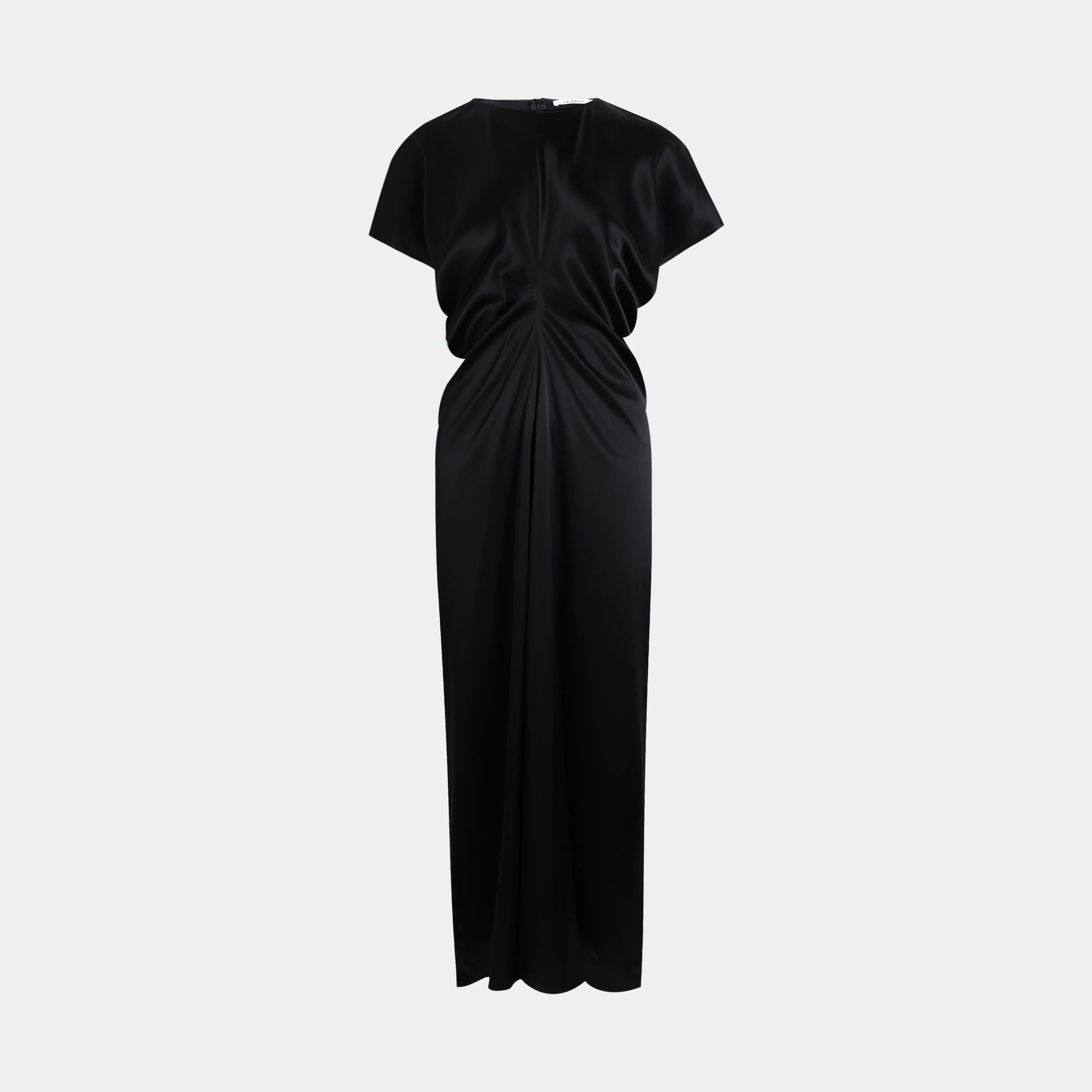 Sleek Satin Slim Dress - Image 6