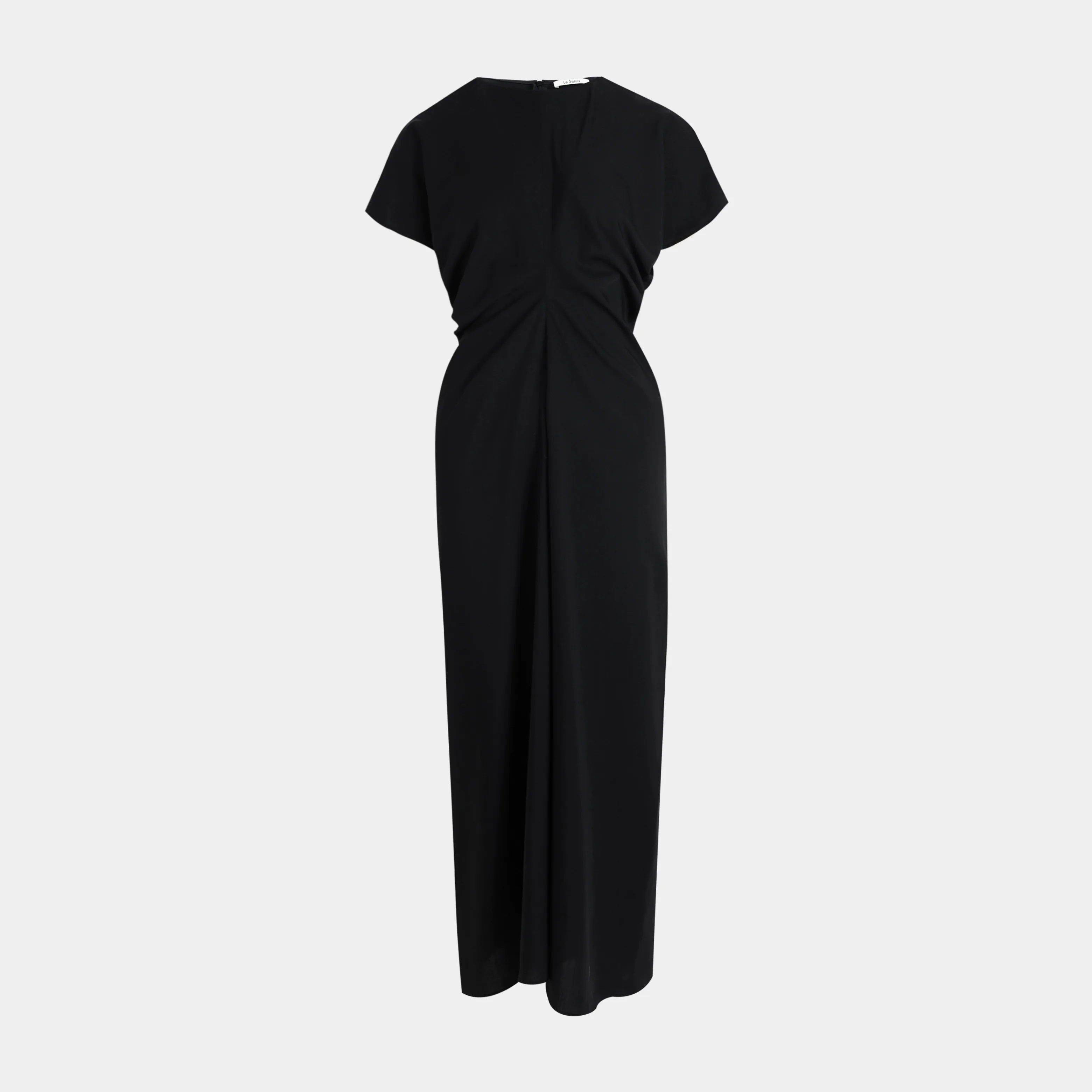 Sleek Satin Slim Dress - Image 9