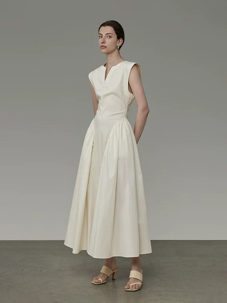 Sleeveless High-Waist Maxi Dress - Image 3
