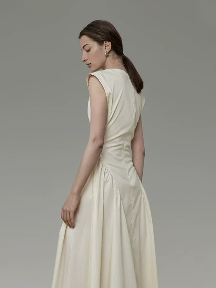 Sleeveless High-Waist Maxi Dress - Image 4