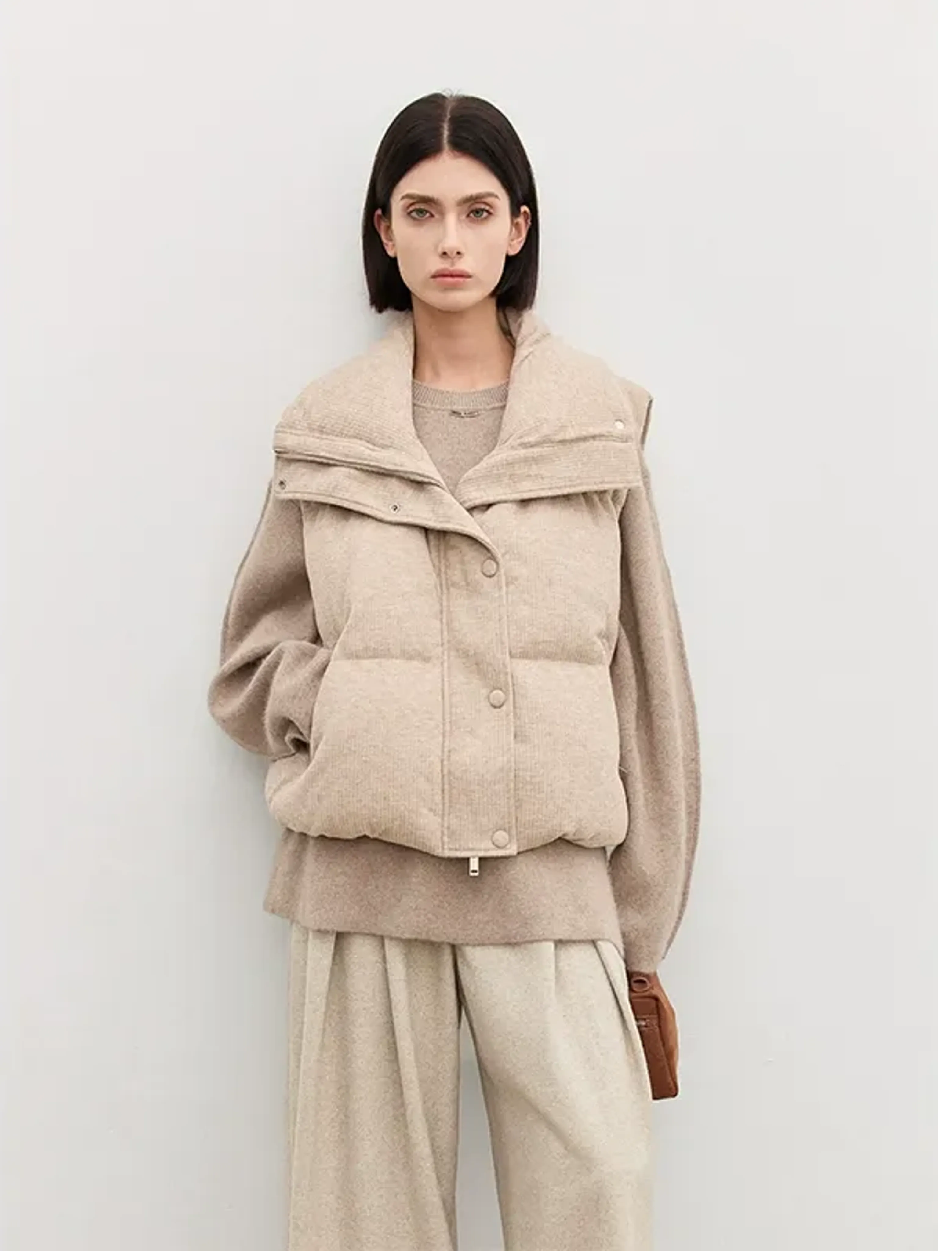Sleeveless Padded Vest - Image 7