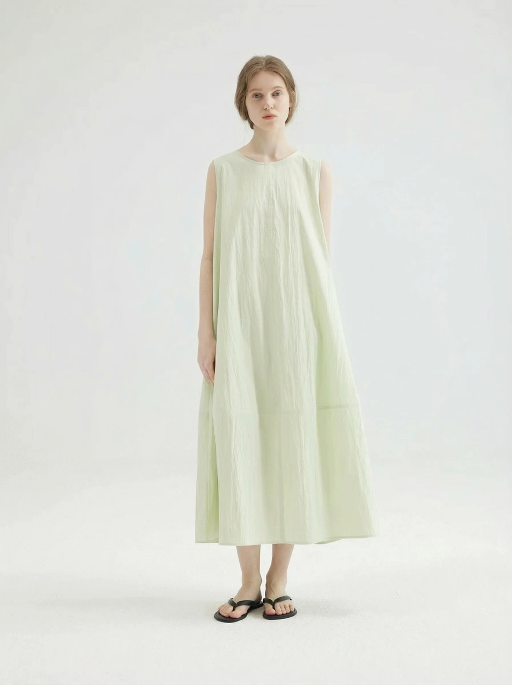 Sleeveless Panel Midi Dress - Image 6