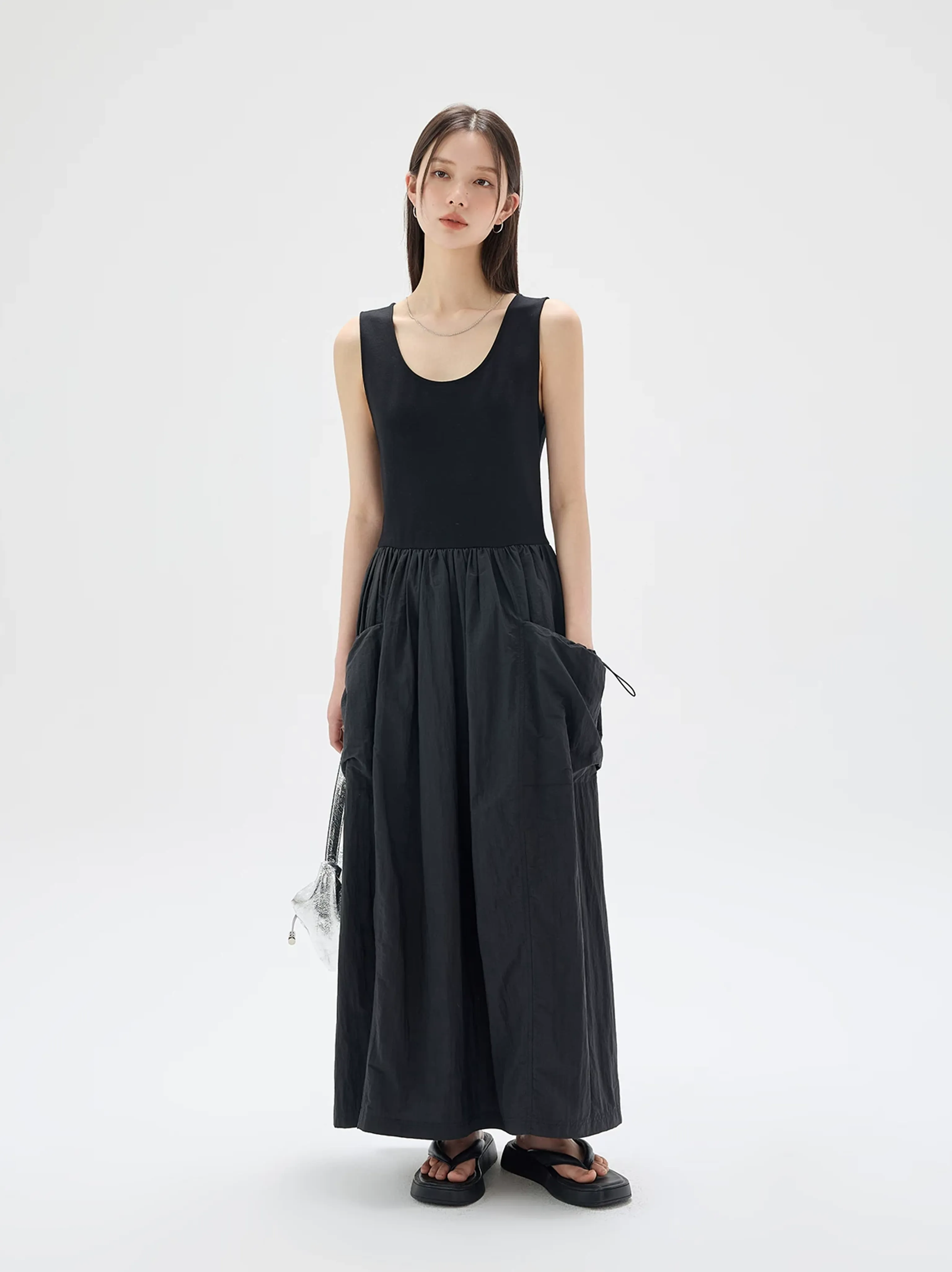 Sleeveless Pocket Maxi Dress - Image 6