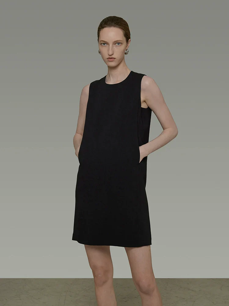 Sleeveless Shift Dress - Image 2