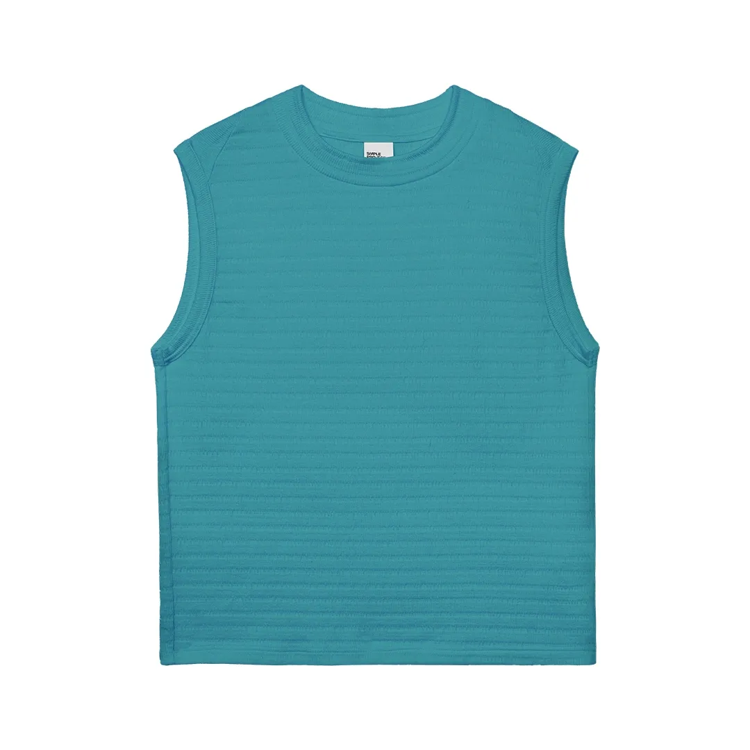 Sleeveless Textured Top - Image 5