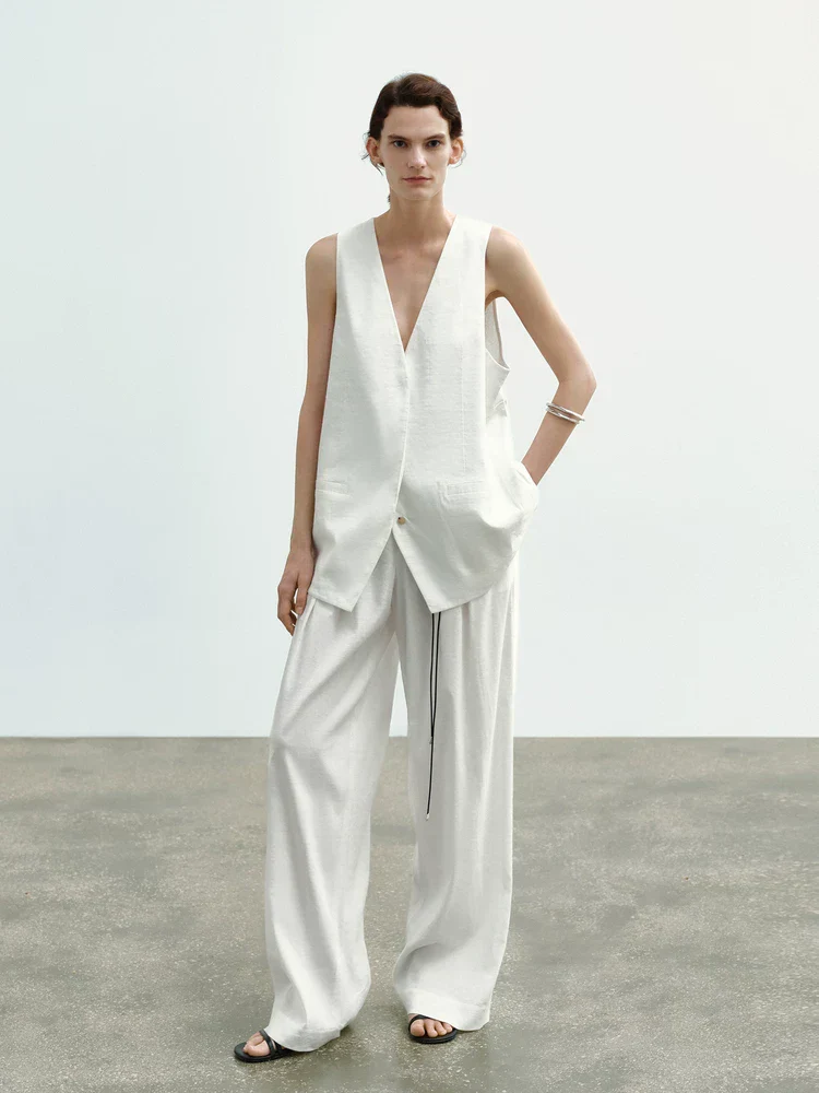 Sleeveless Vest Set - Image 2