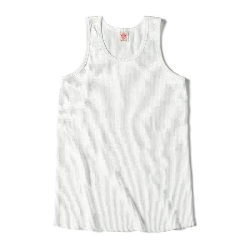 Slim Cotton Ribbed Tank - Image 8