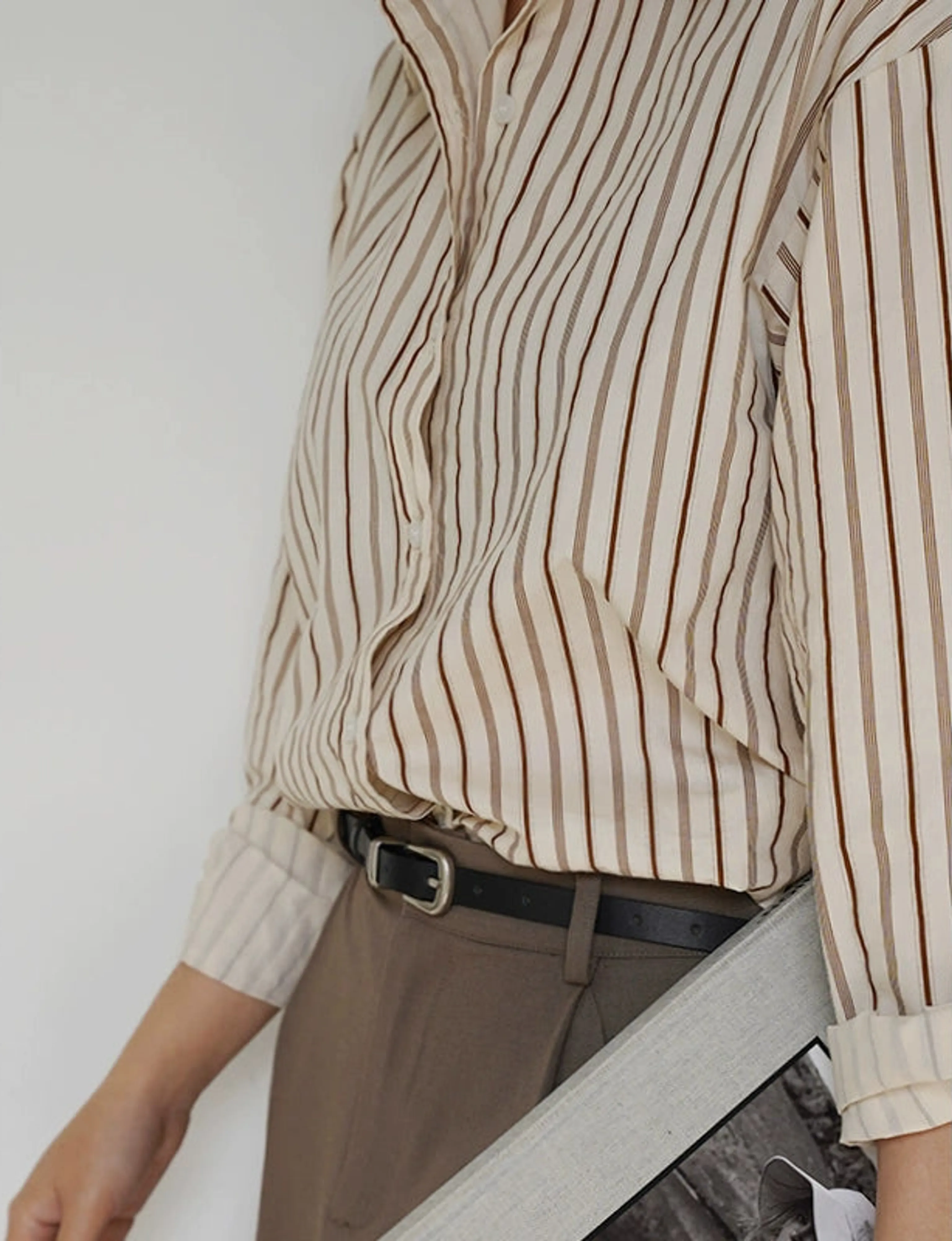 Slim Cowhide Belt - Image 7