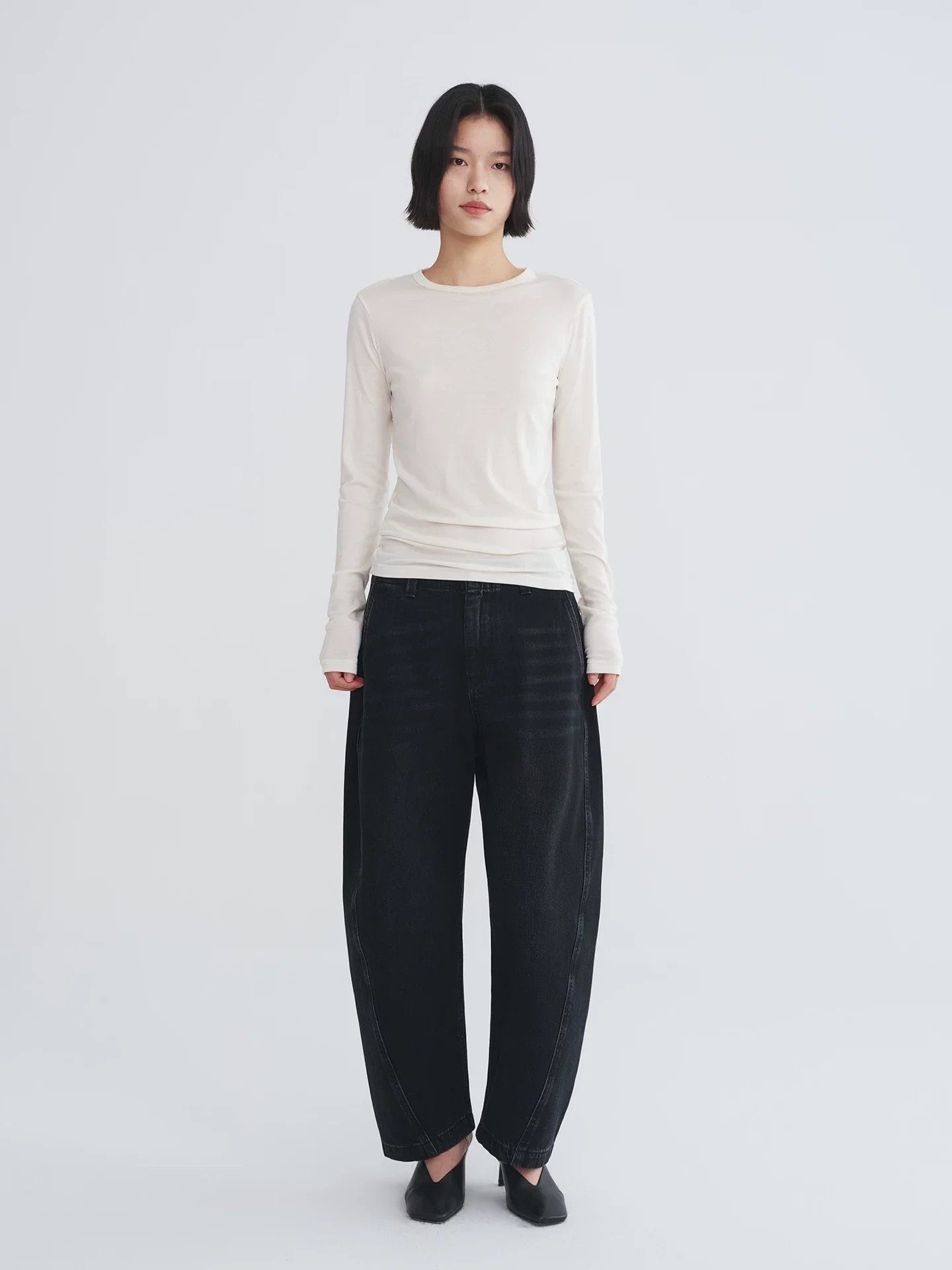 Slim Crewneck Top - Image 2