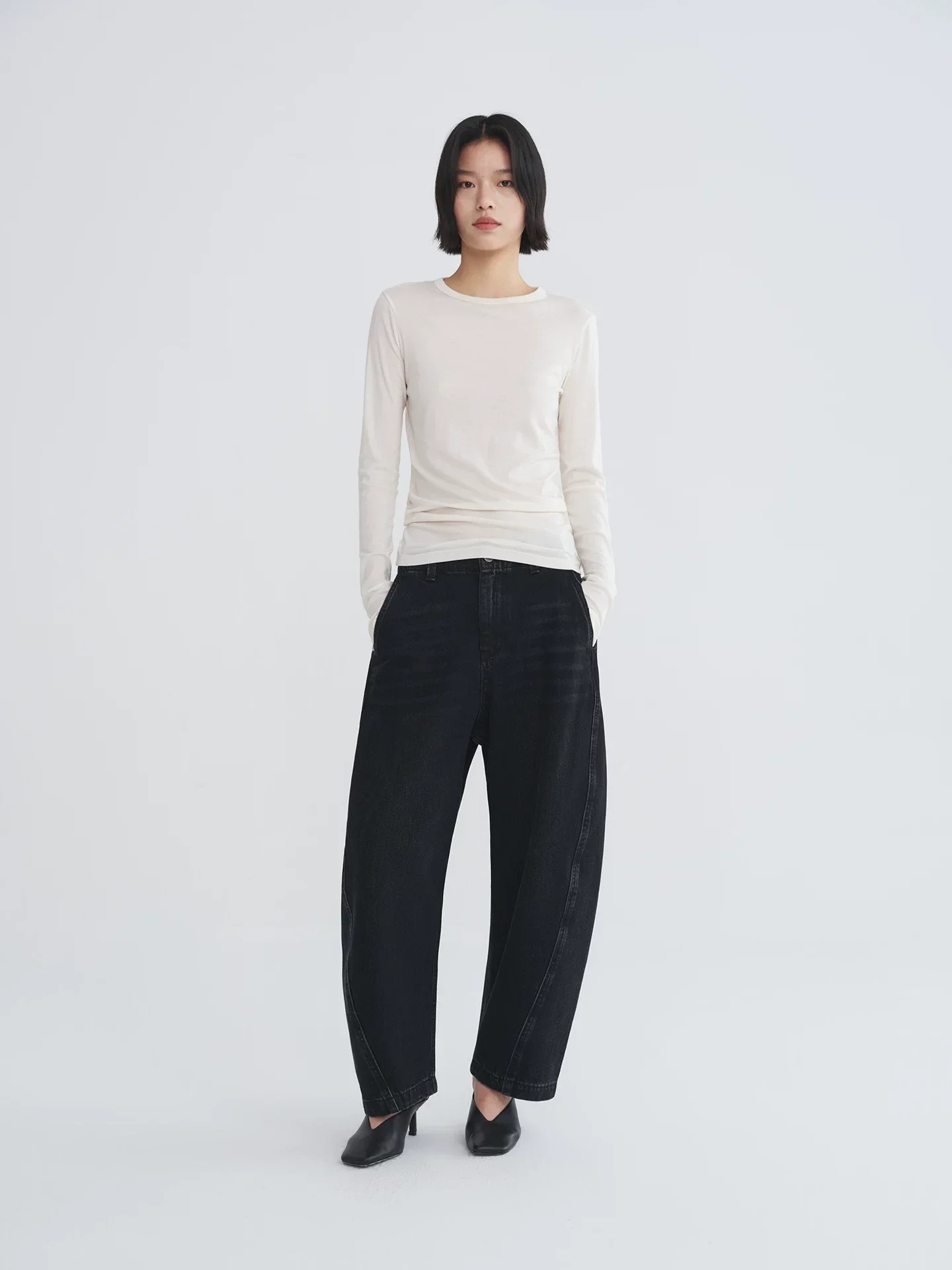 Slim Crewneck Top - Image 4