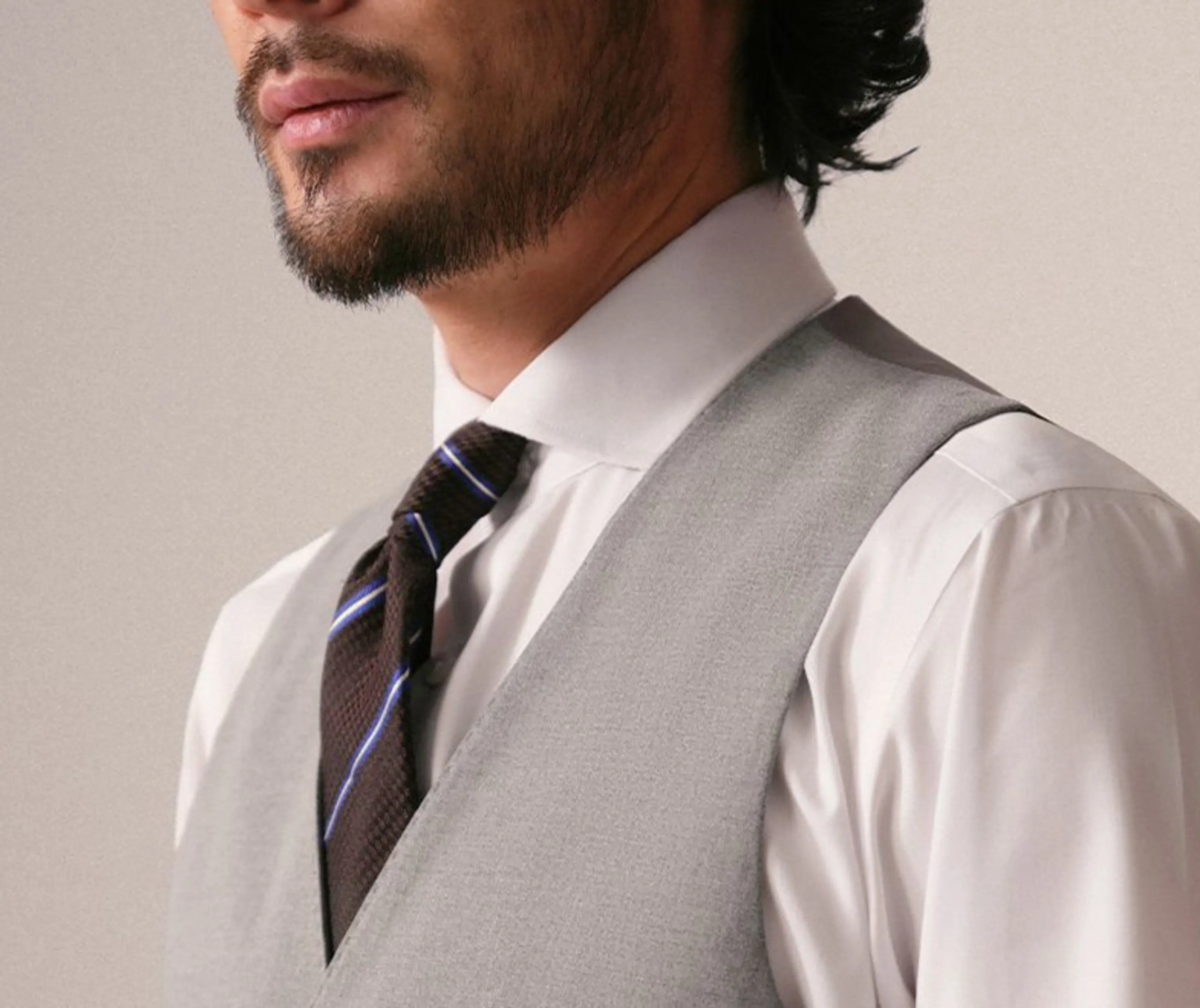 Slim-Fit Suit Vest - Image 14
