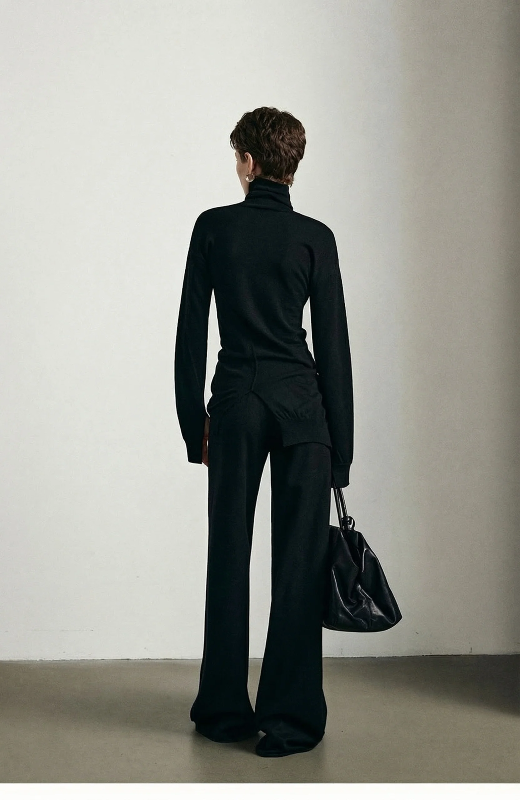 Slim High Neck Sweater - Image 8