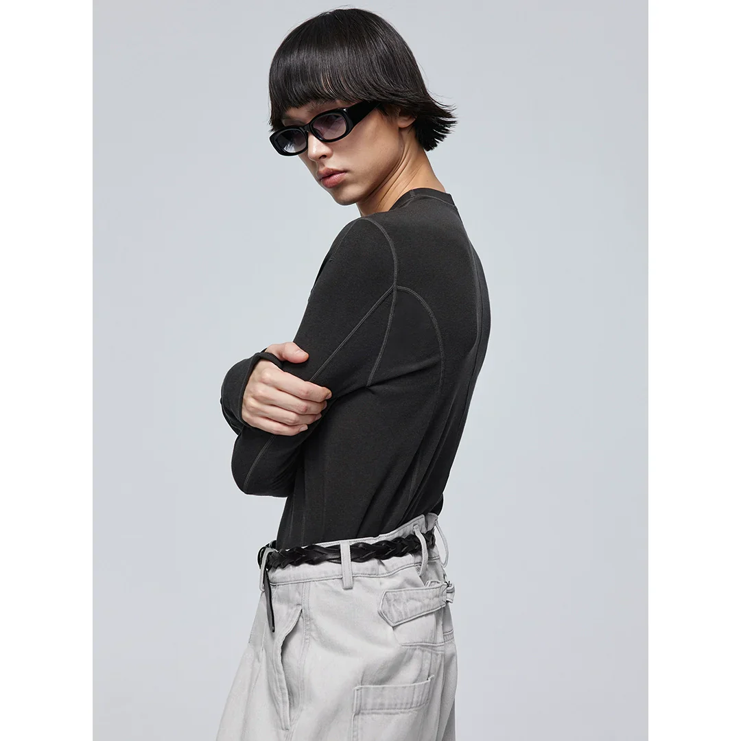Slim Long Sleeve T-Shirt - Image 3
