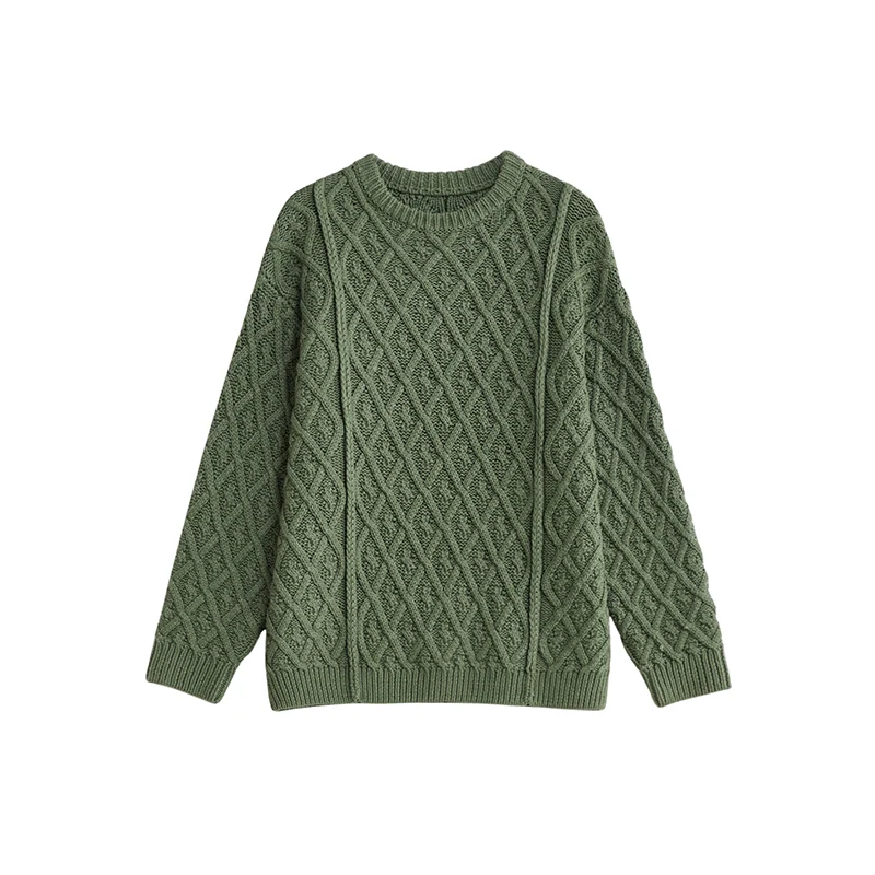 Slim Straight Cable Knit Sweater - Image 6