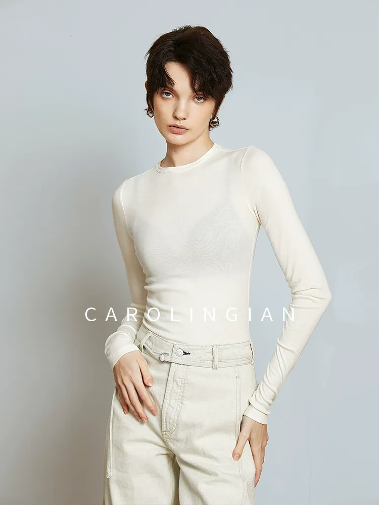 Slim Tencel Wool Turtleneck - Image 2