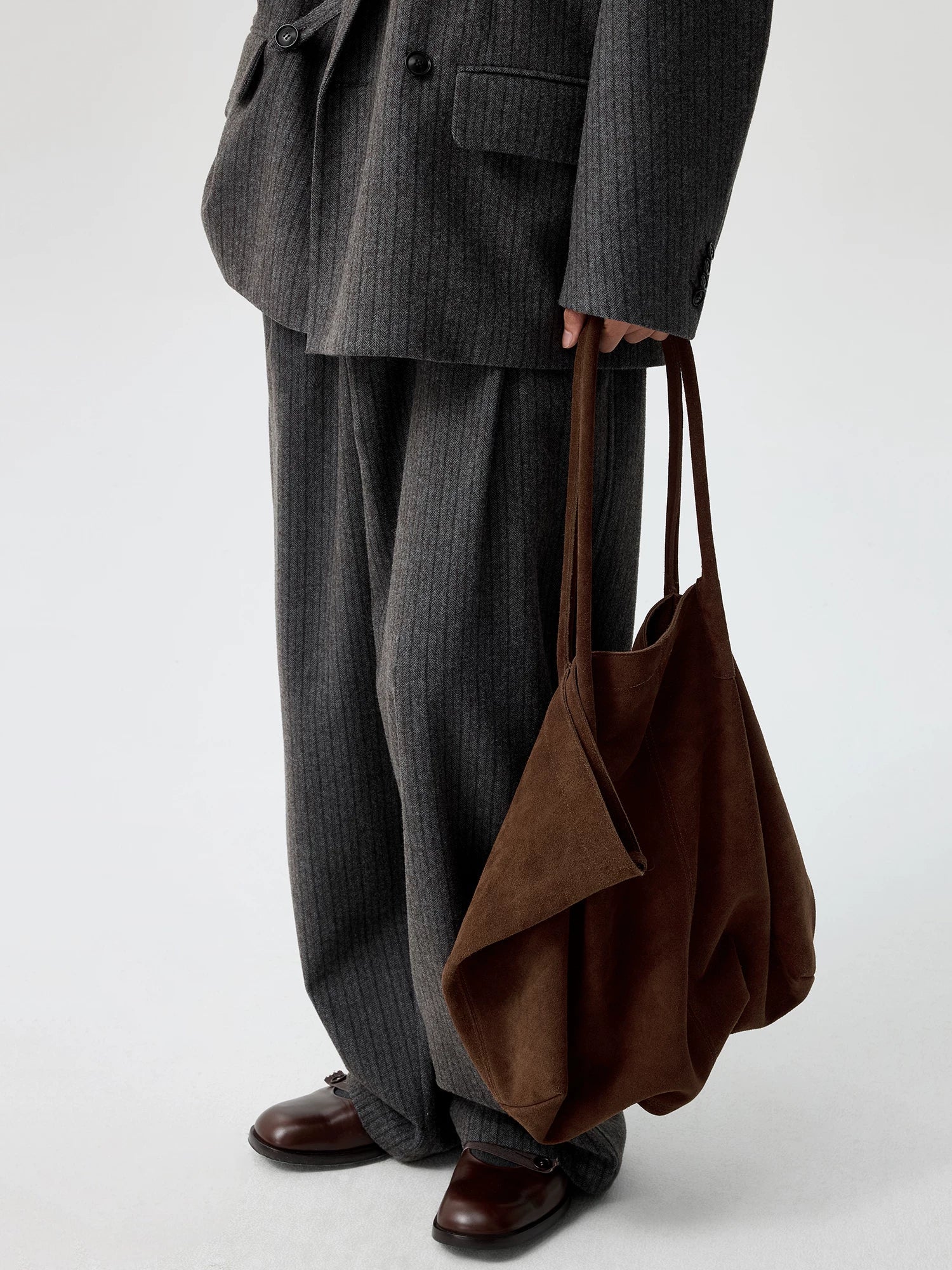 Slouchy Suede Tote - Image 4