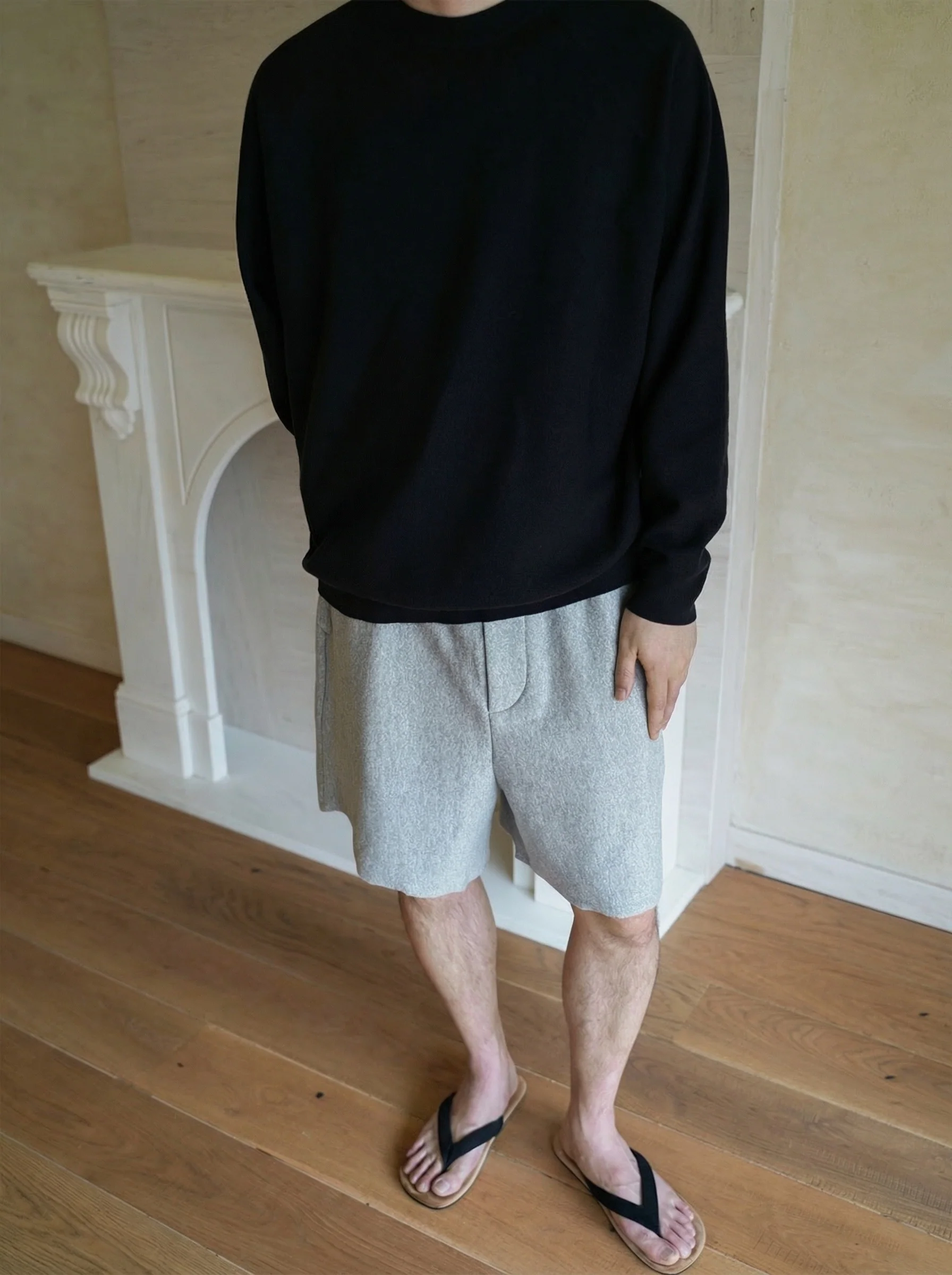 Smooth Knit Drawstring Shorts - Image 6