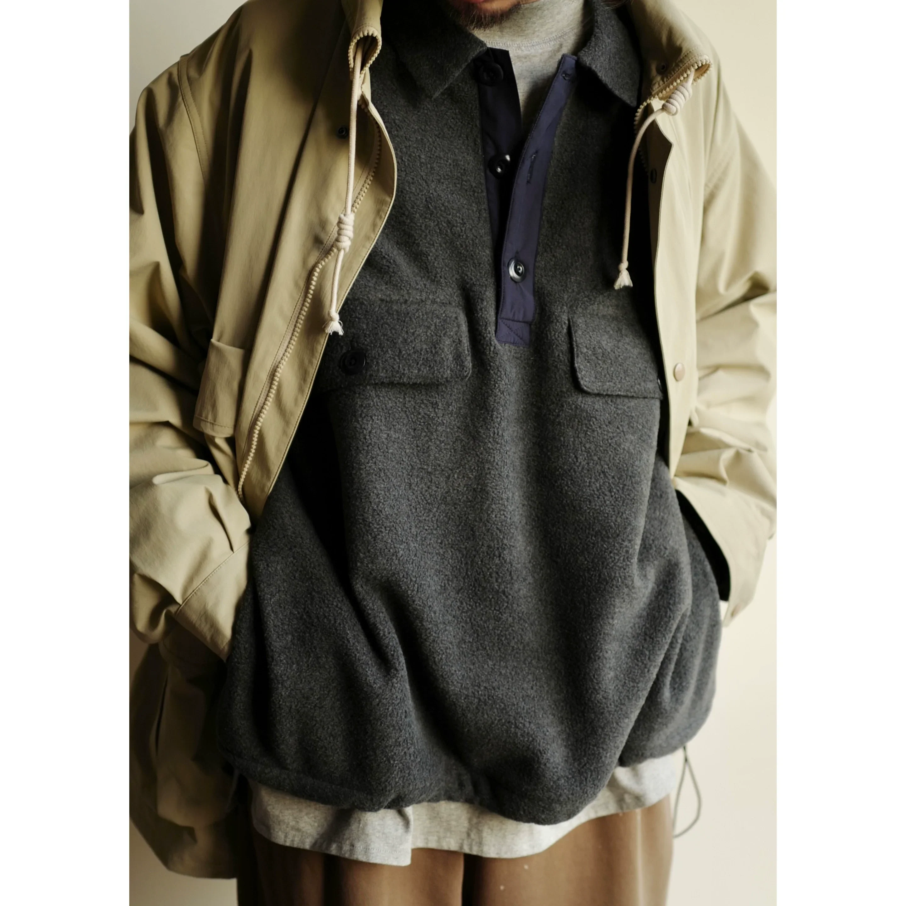 Snap Fleece Pullover - Image 2