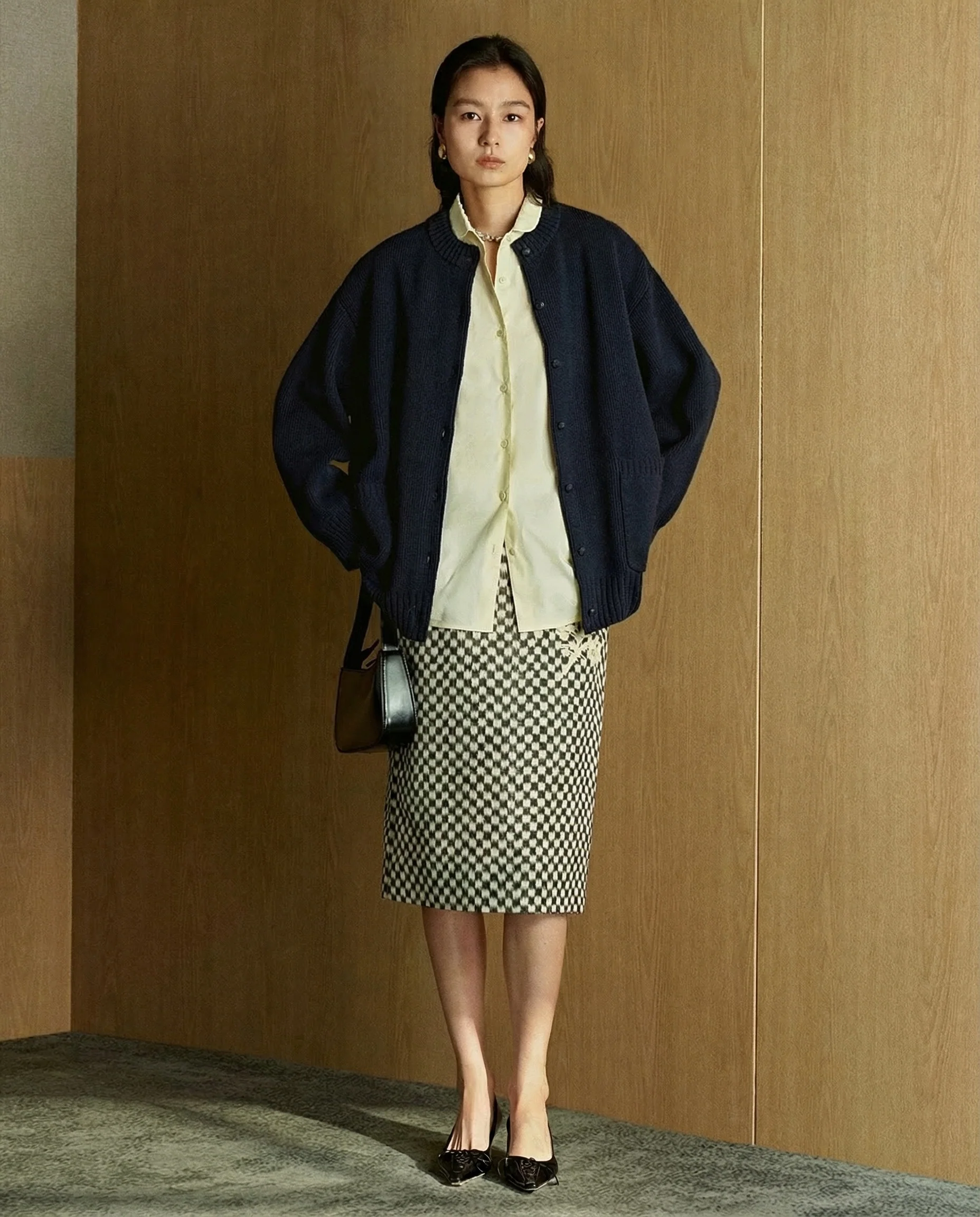 Snap-Front Knit Cardigan - Image 4