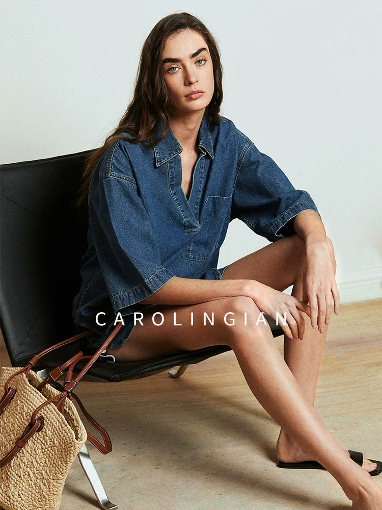 Snowflake Washed Denim Set