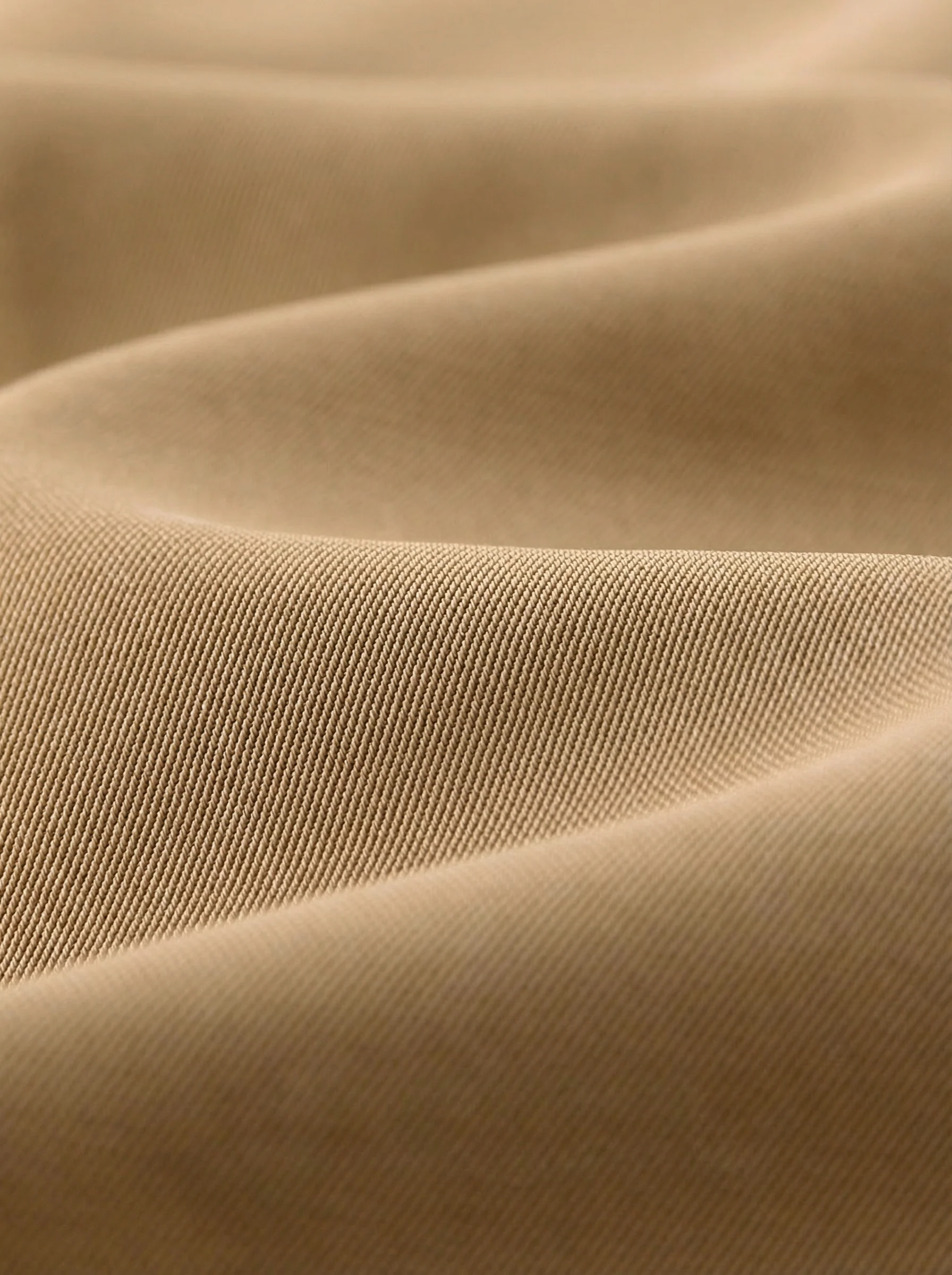 Soft Sheen Wool-Acetate Trench Coat - Image 6
