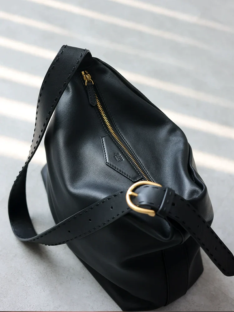 Soft Top-Grain Cowhide Tote - Image 2