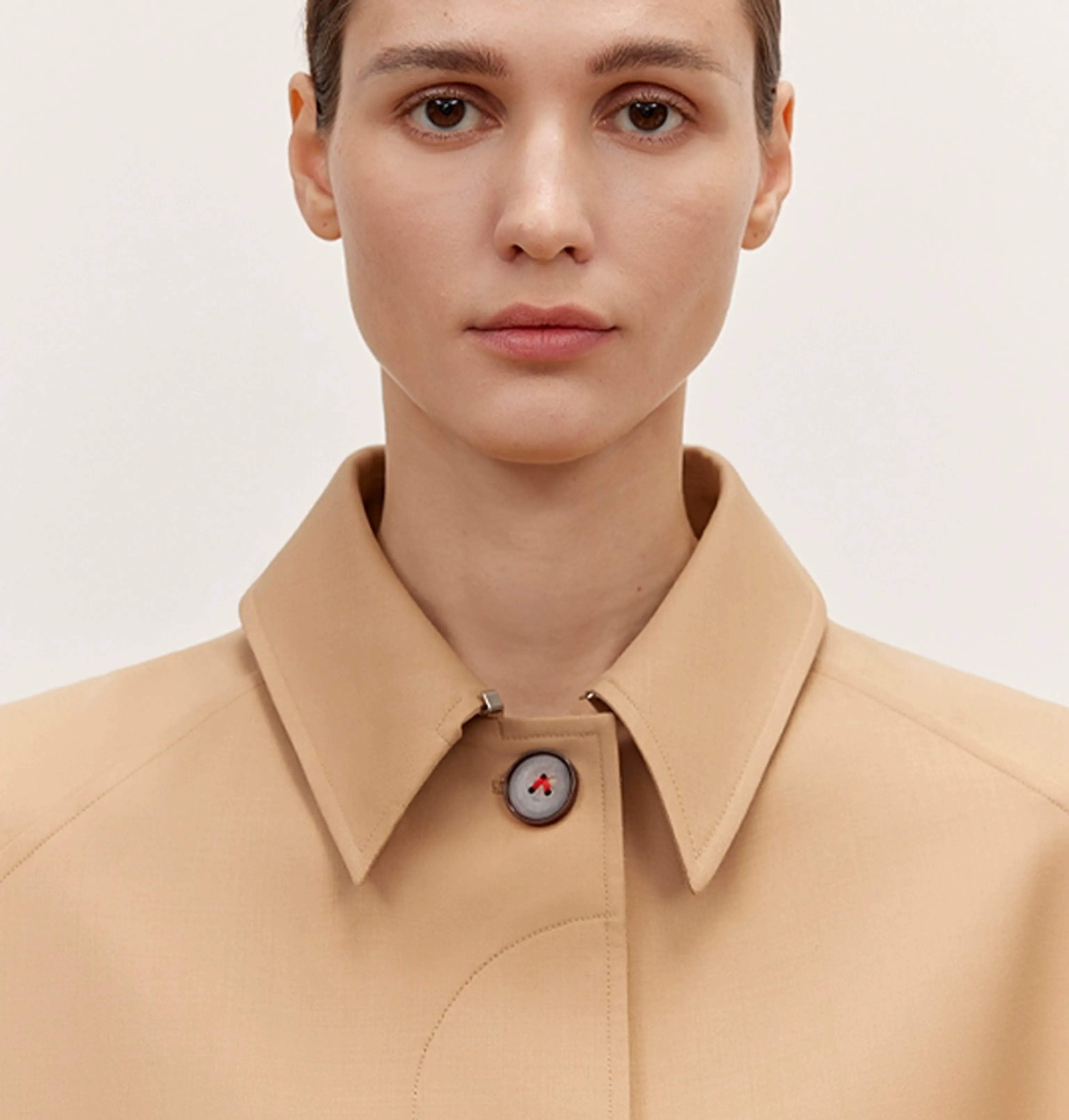 Sophisticated Long Overcoat - Image 3