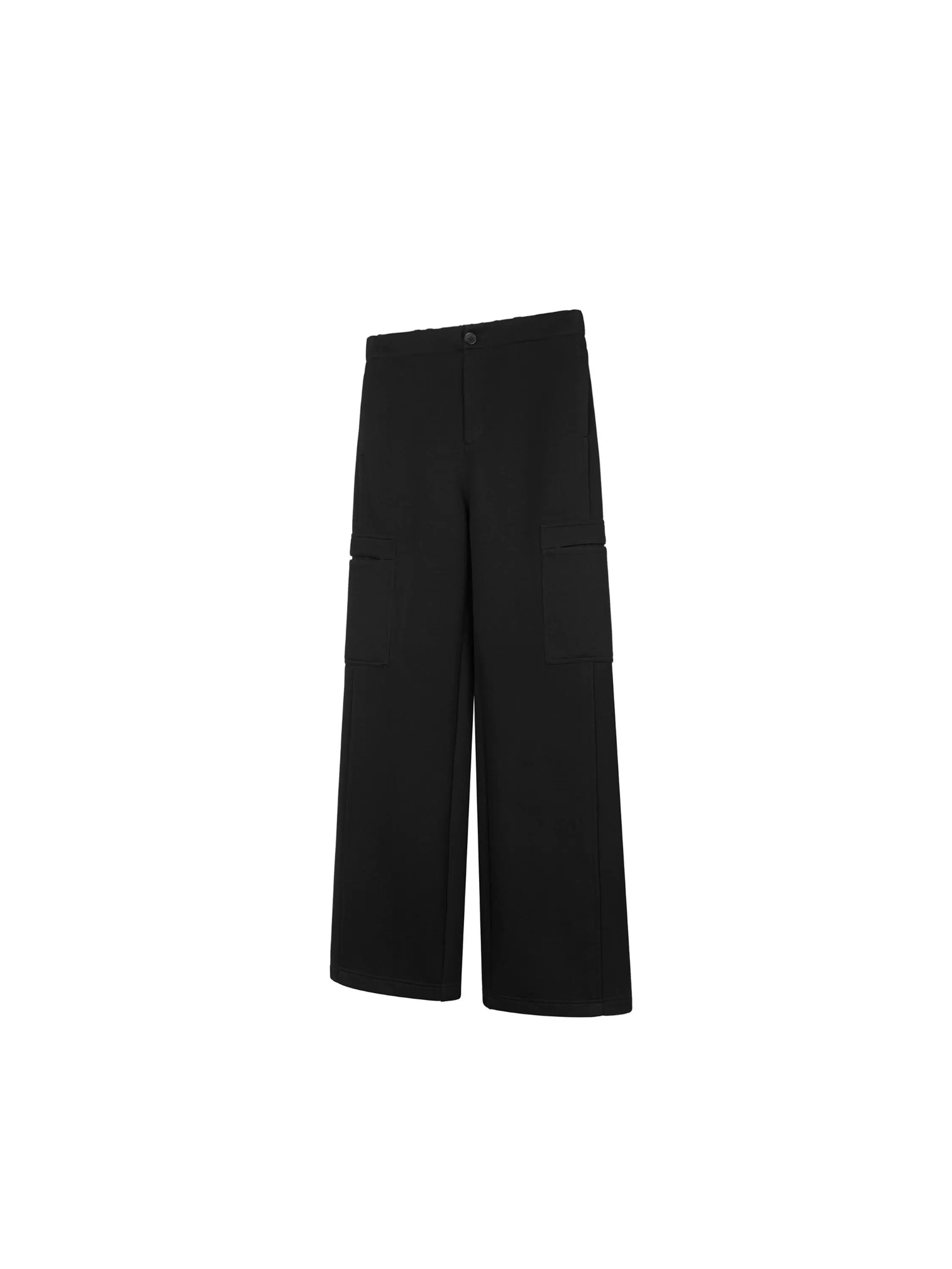 Space Cotton Cargo Flare Trousers - Image 4