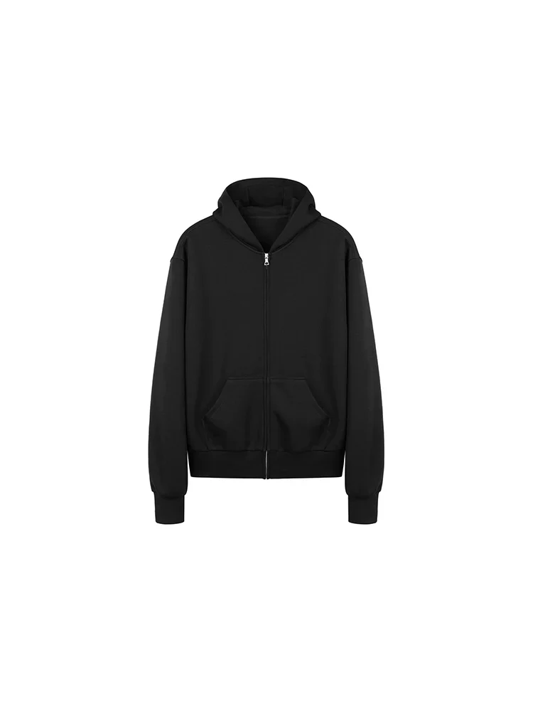 Spacer Knit Zip Hoodie - Image 3