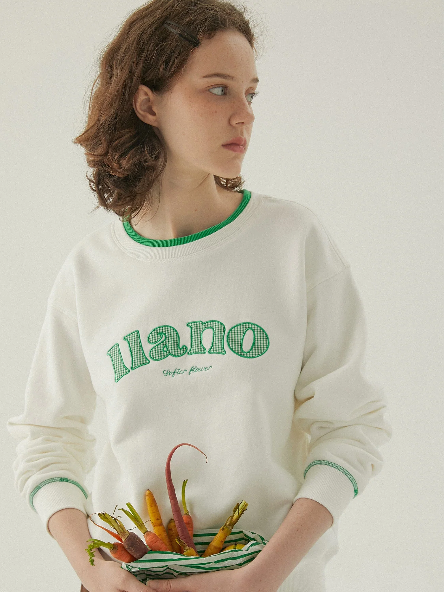 Splicing Pullover Sweatshirt - Image 4