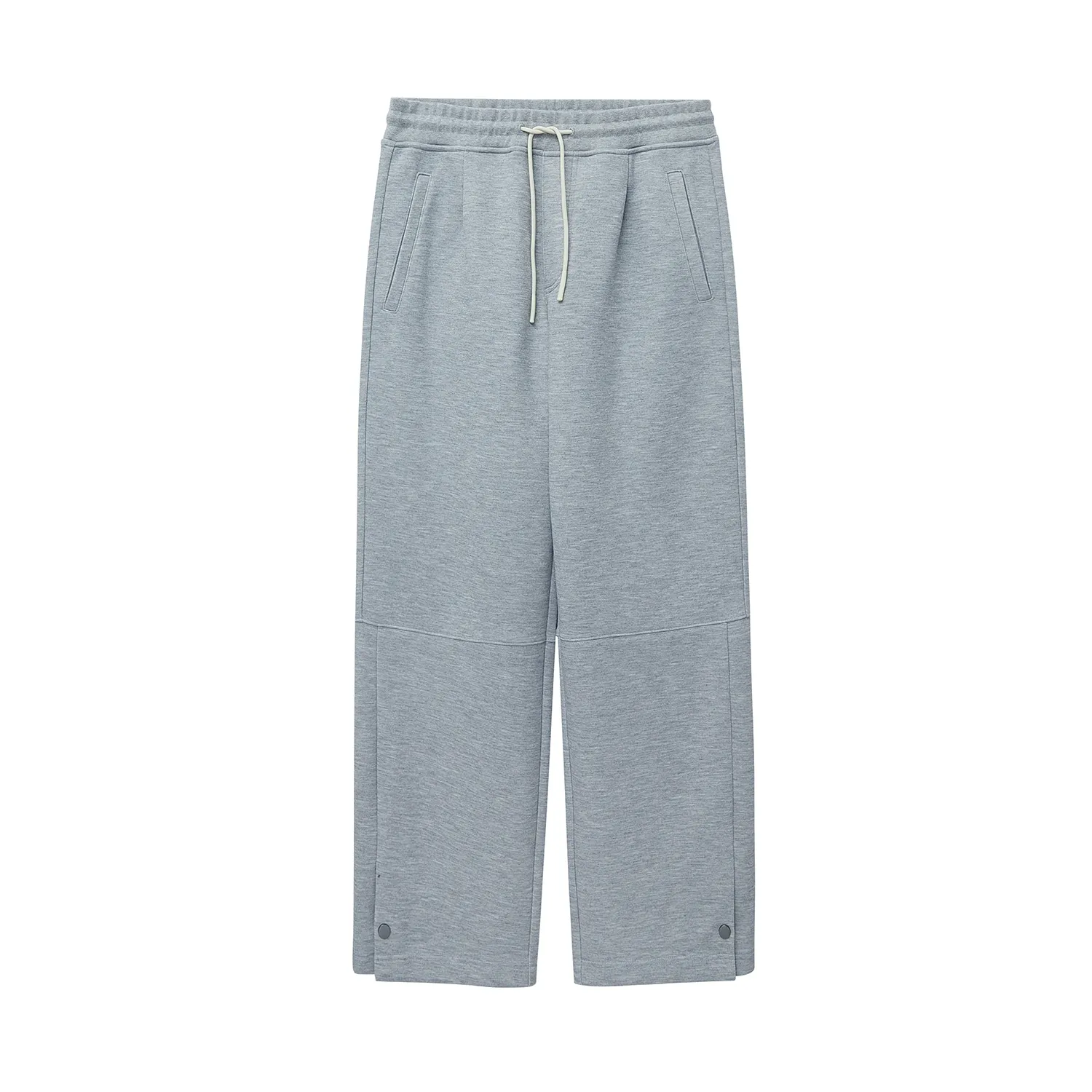 Split-Hem Wide-Leg Sweatpants - Image 7