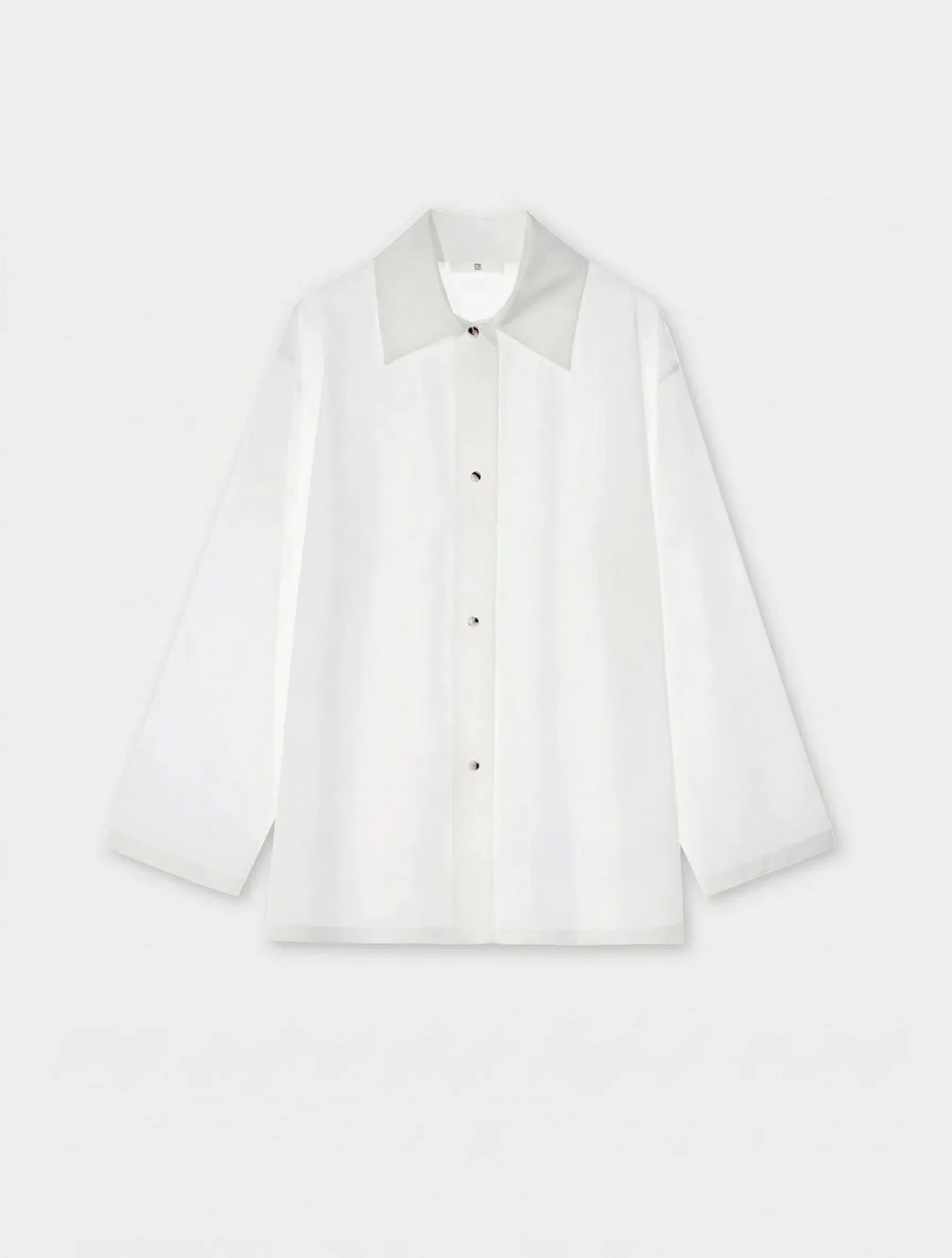 Square Collar Oversized Shirt - Image 3