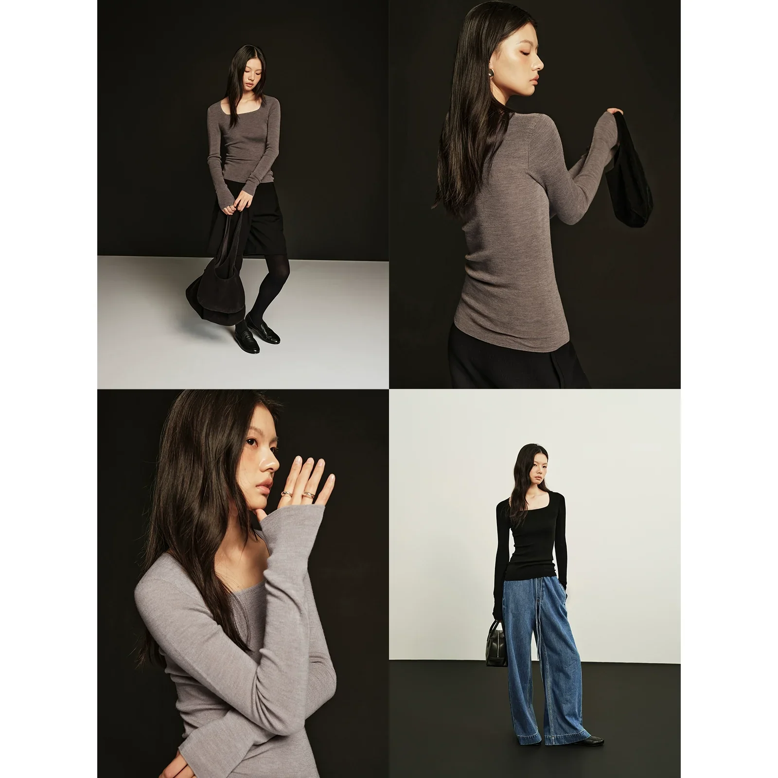 Square Neck Sweater