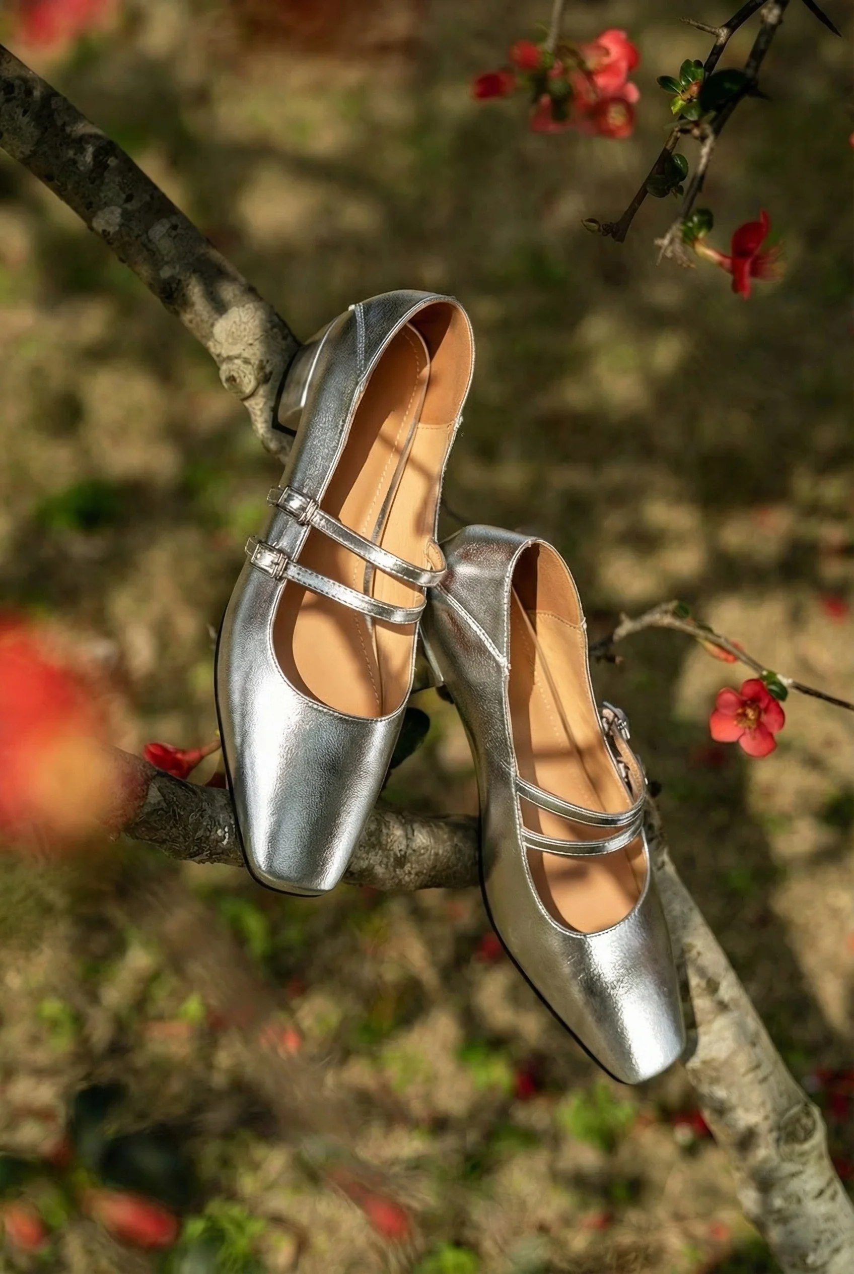Square-Toe Cowhide Mary Janes - Image 5