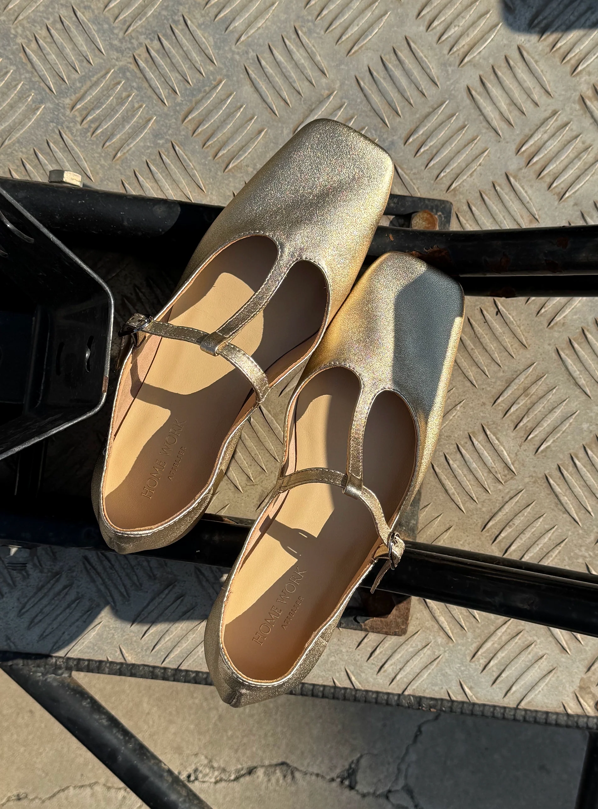 Square-Toe T-Strap Mary Jane Flat - Image 5