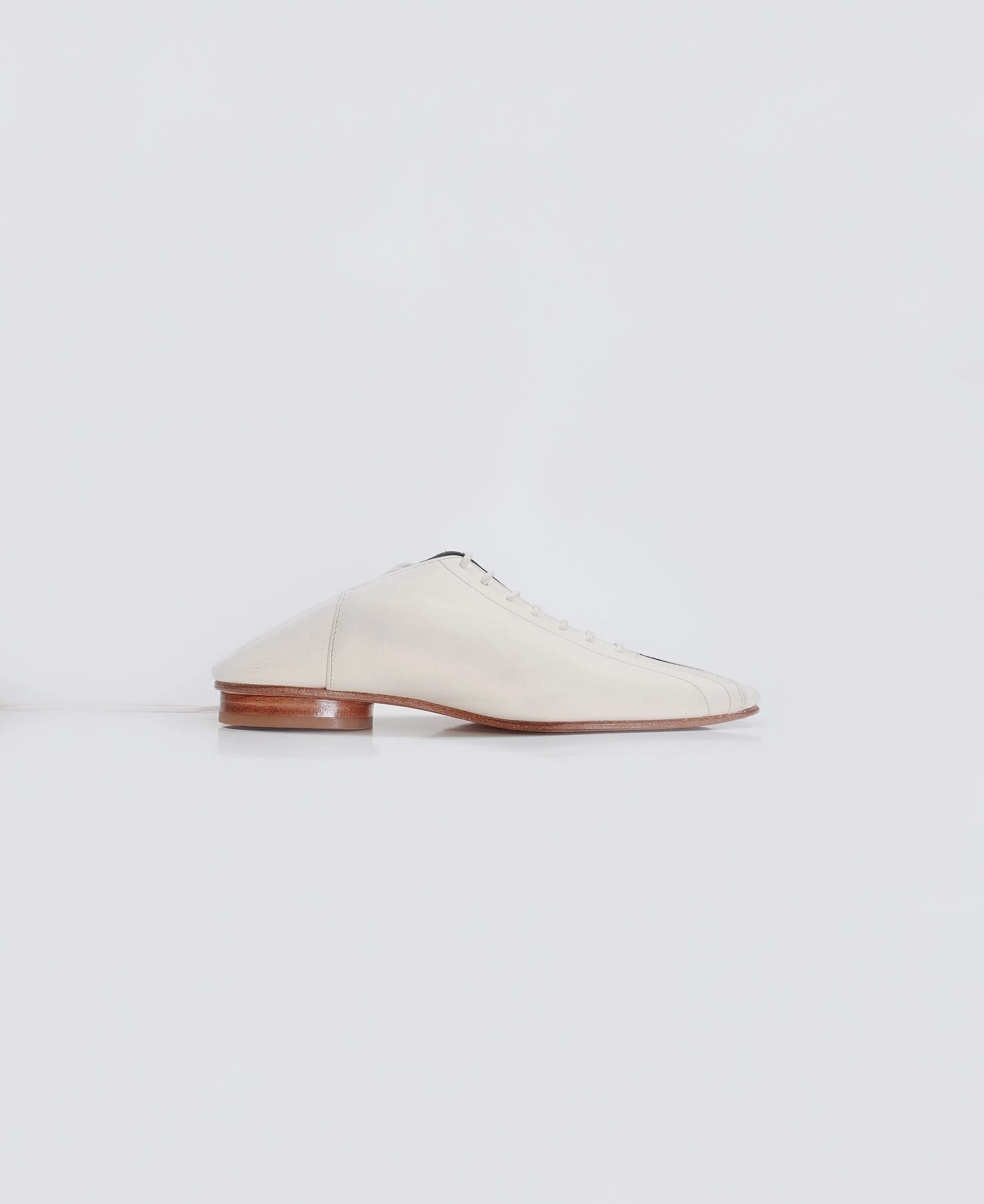 Square-Toe Two-Way Lace-Up Flats - Image 6