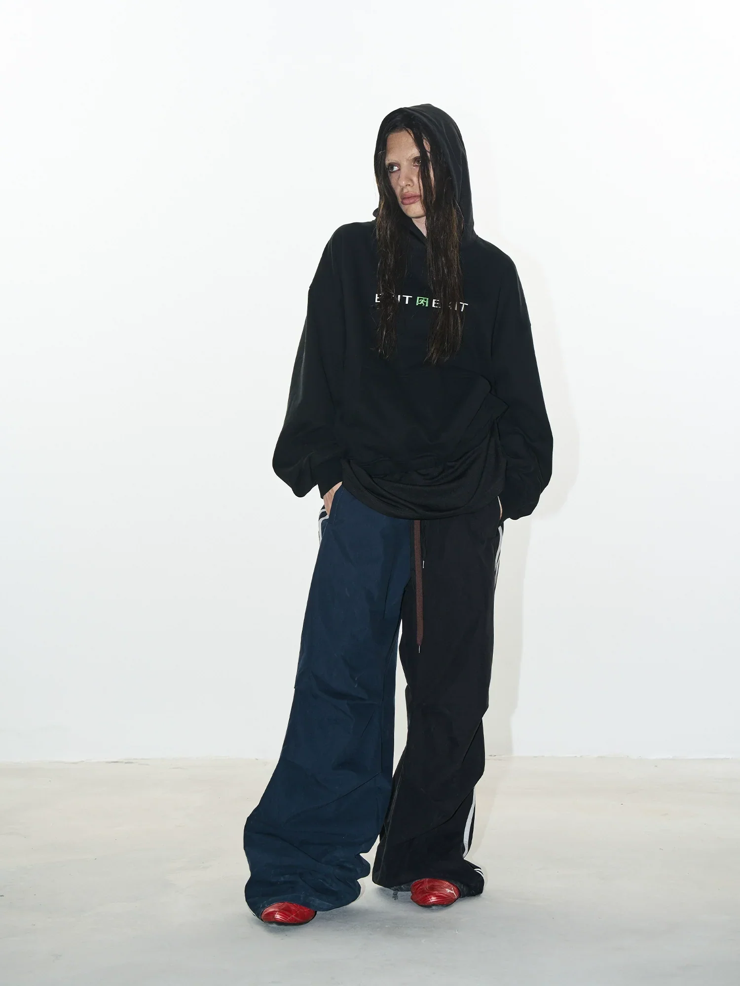 Stacked Two-Piece Printed Hoodie - Image 2