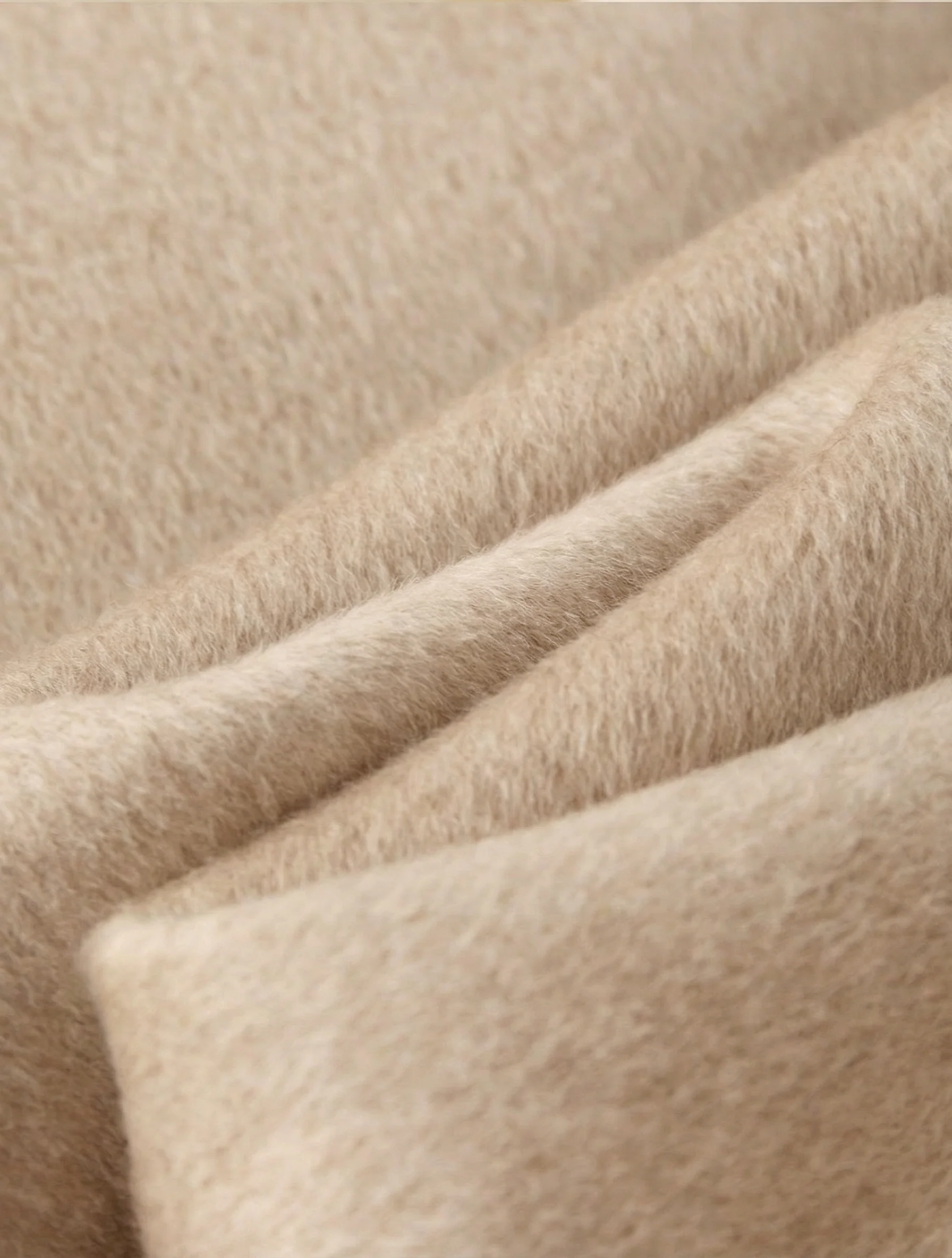 Stand-Collar Belted Cashmere Coat - Image 5