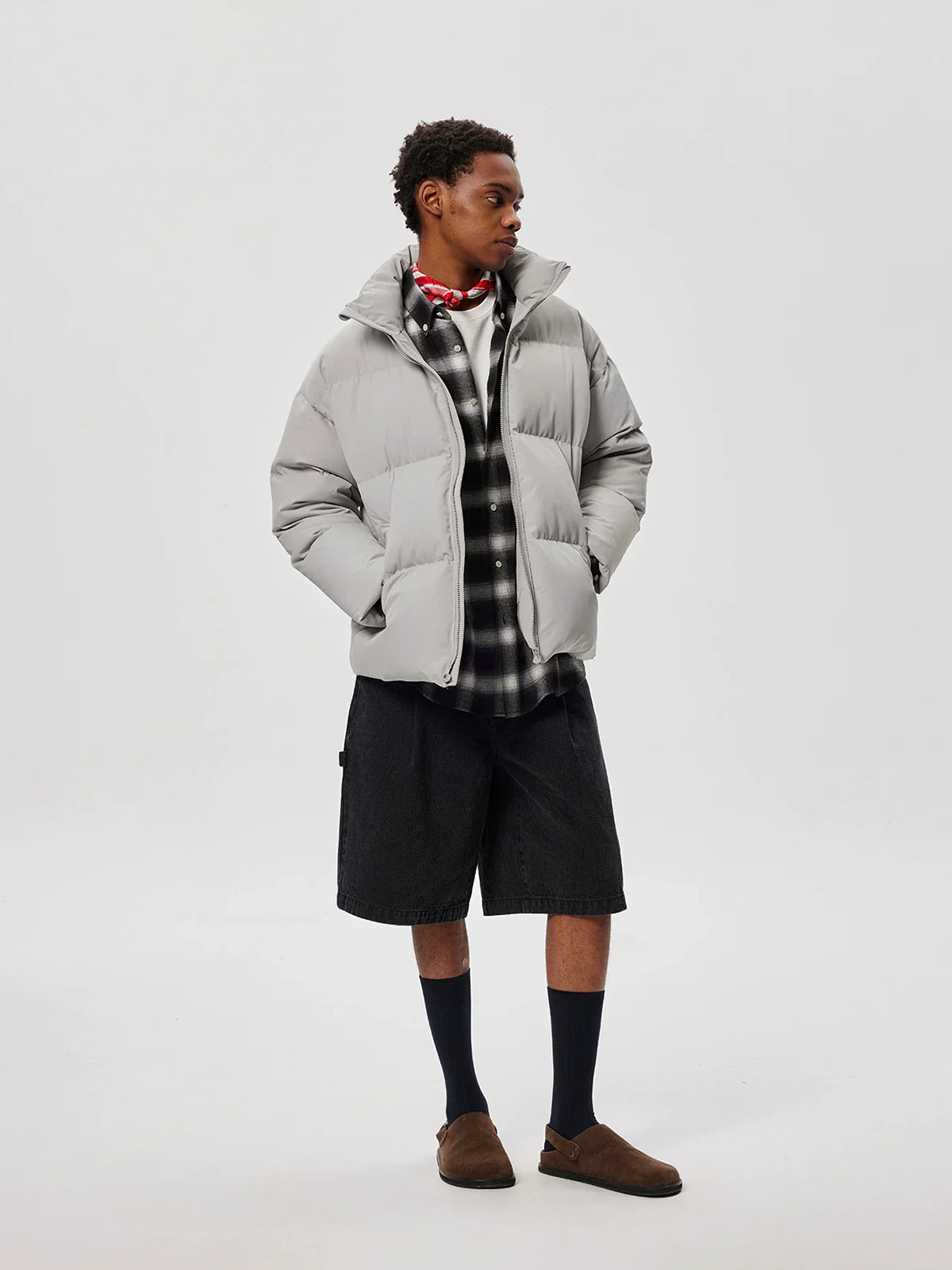 Stand Collar Down Puffer - Image 3