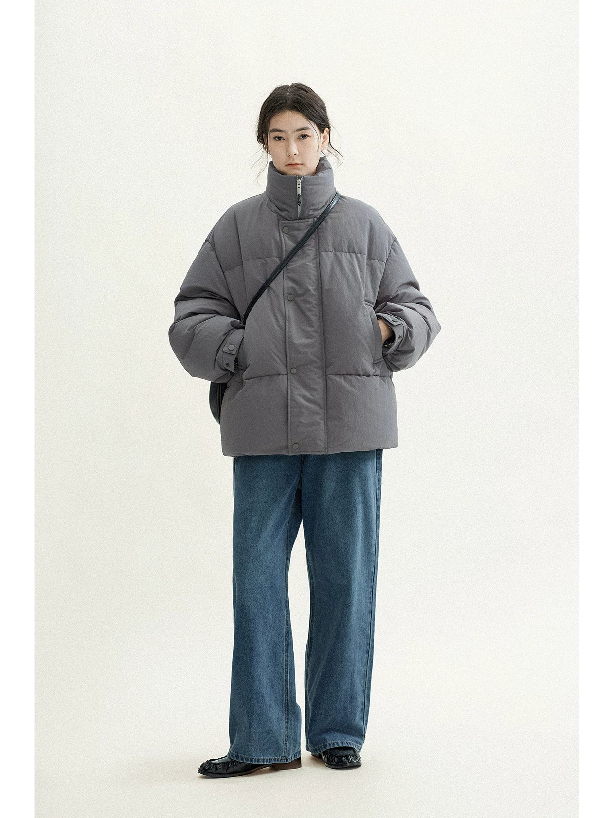 Stand Collar Down Puffer - Image 5