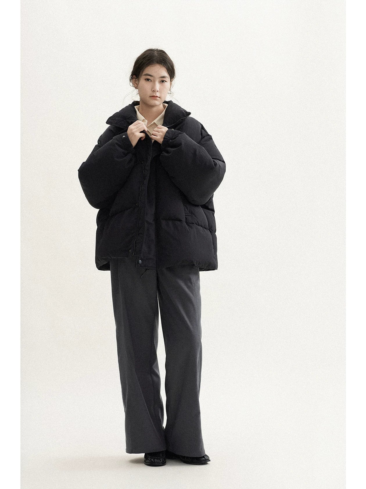Stand Collar Down Puffer - Image 6