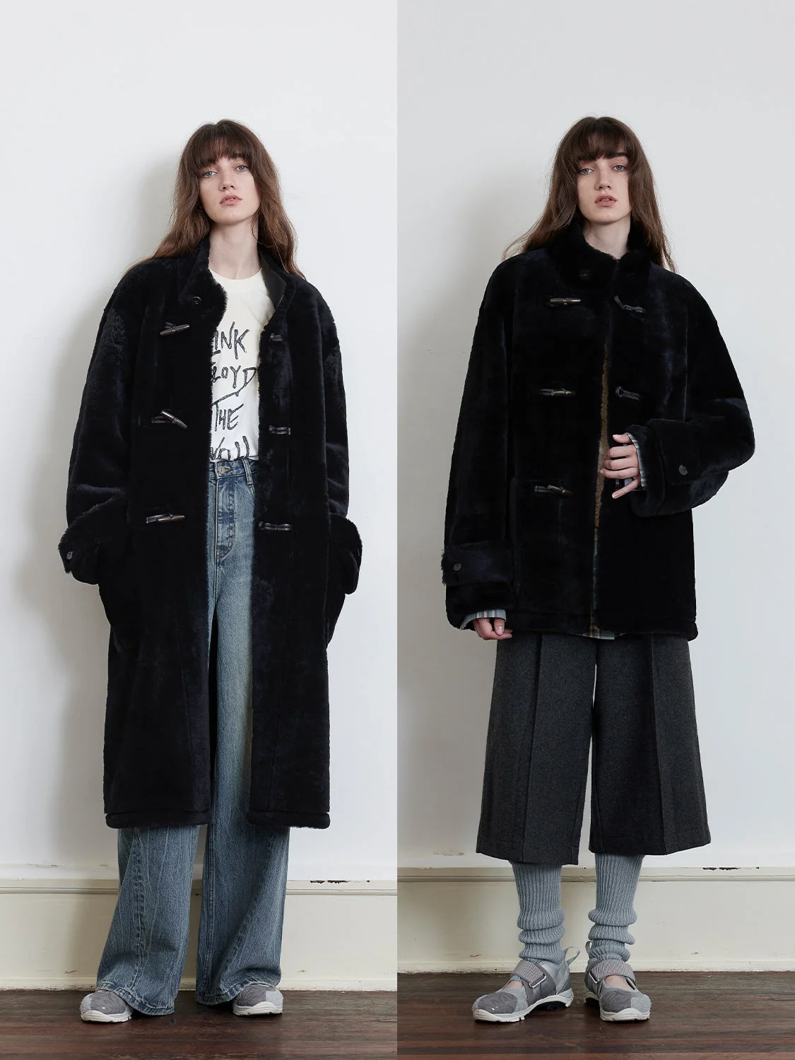 Stand Collar Fur Coat - Image 5