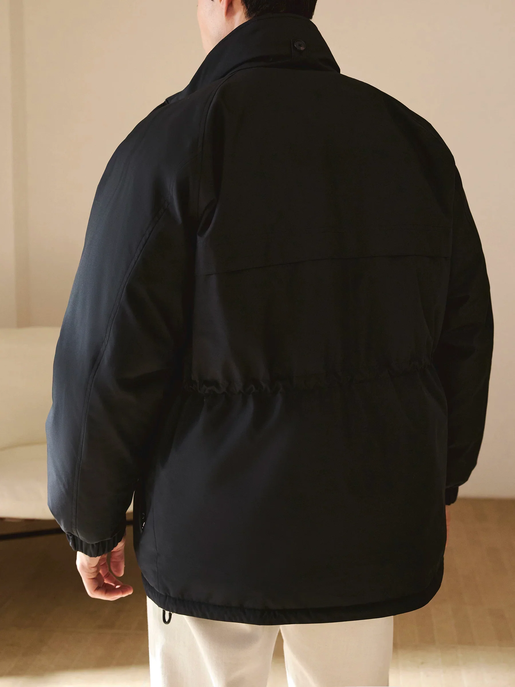 Stand-Collar Goose Down Jacket - Image 4