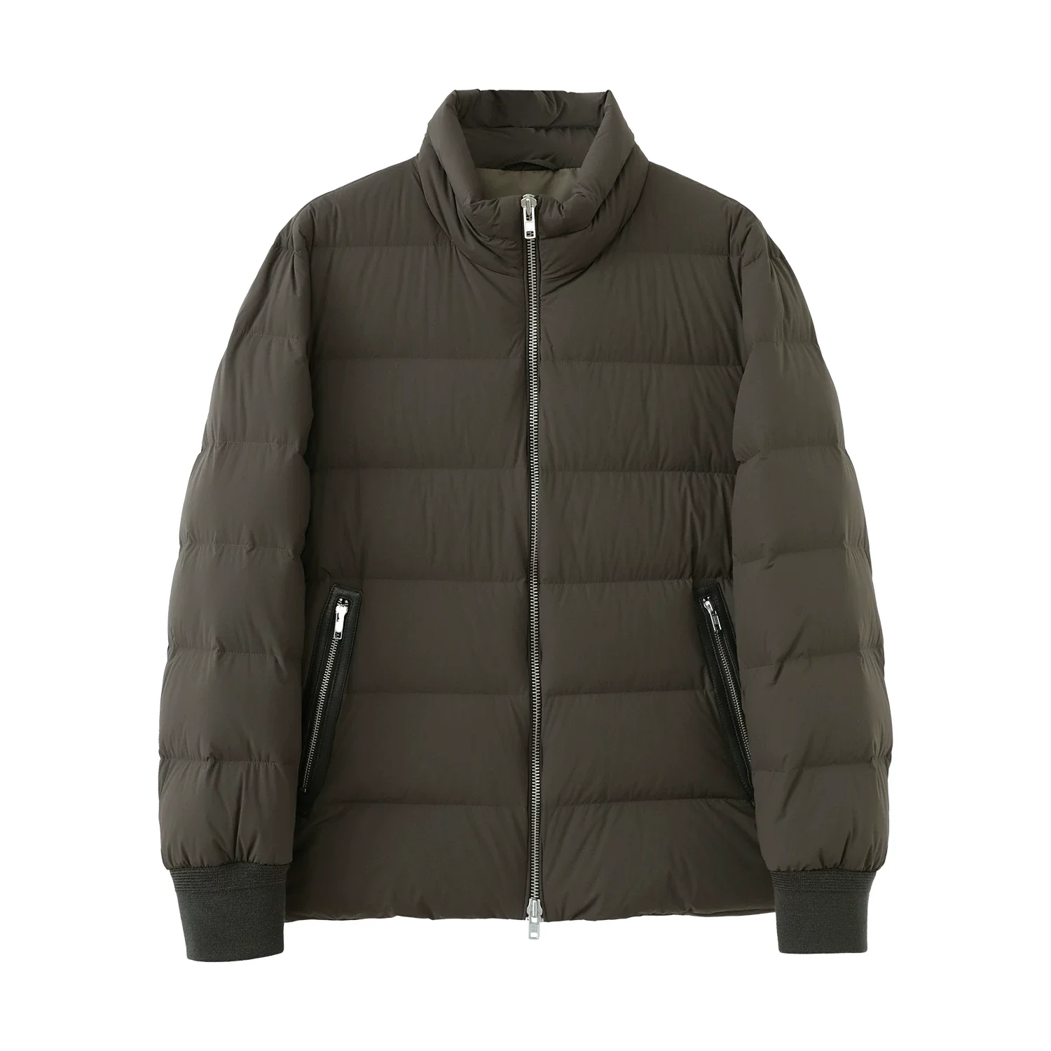 Stand-Collar Goose Down Puffer Jacket - Image 6